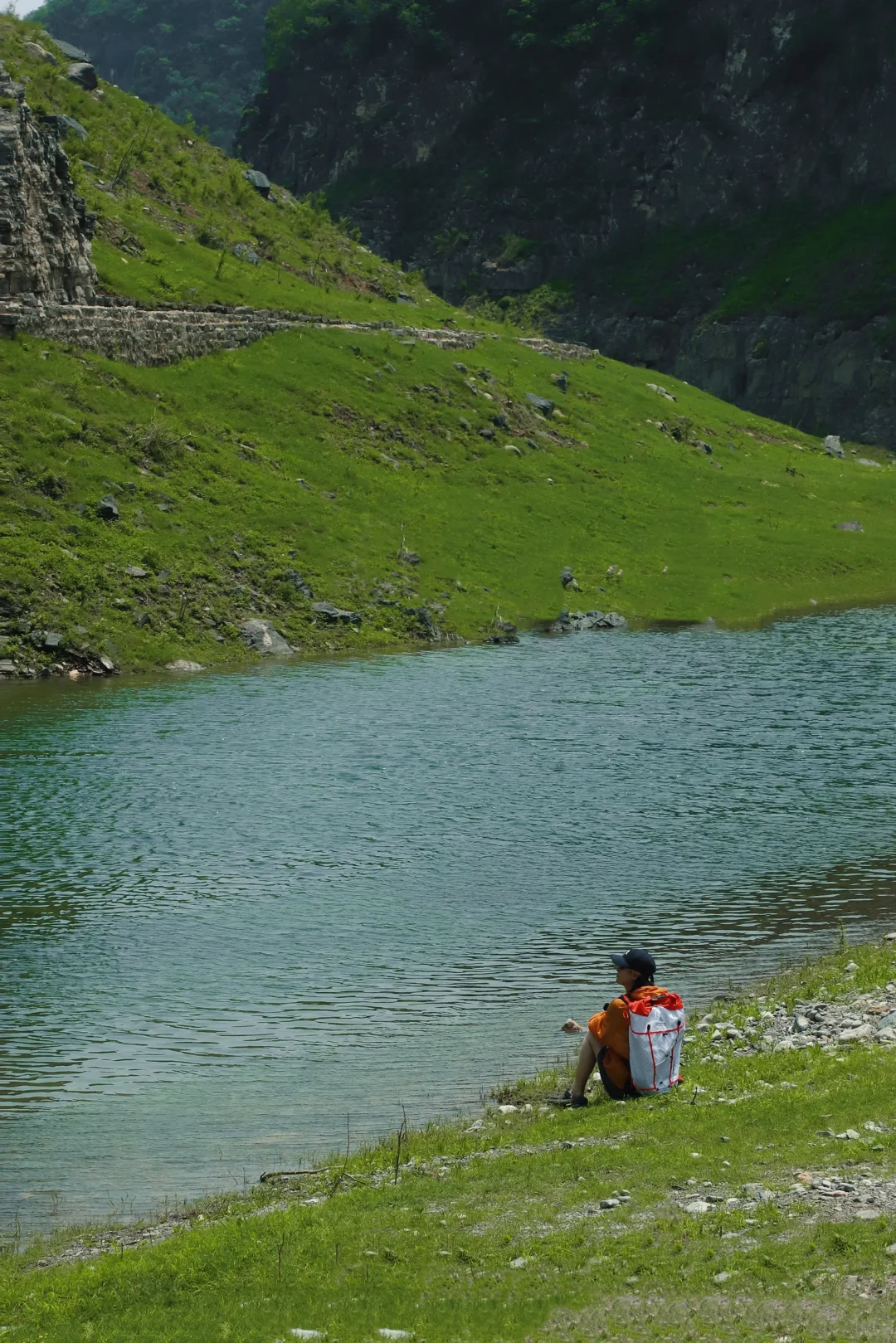 郑州周边⛰️2h抵达峡谷草甸溯溪的小众秘境