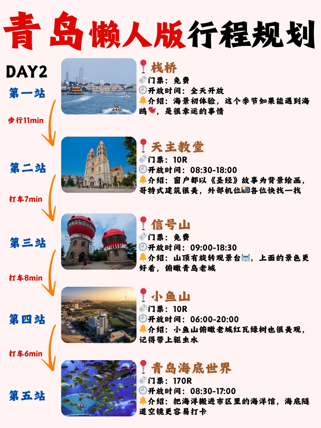 青岛游玩攻略✔️7-8月来的姐妹认真看