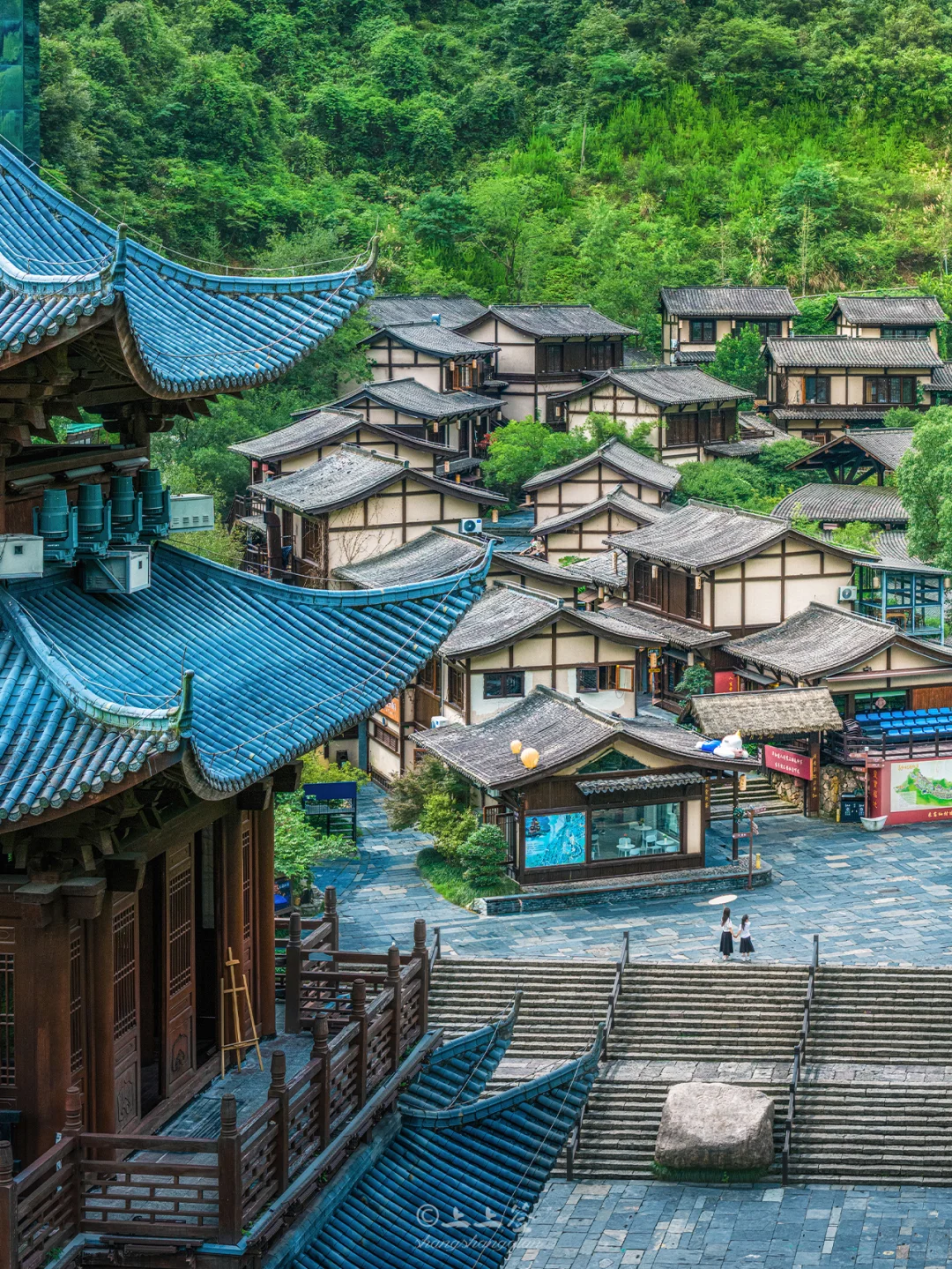 为了这座仙境古村，我特意去了一趟江西⛰️