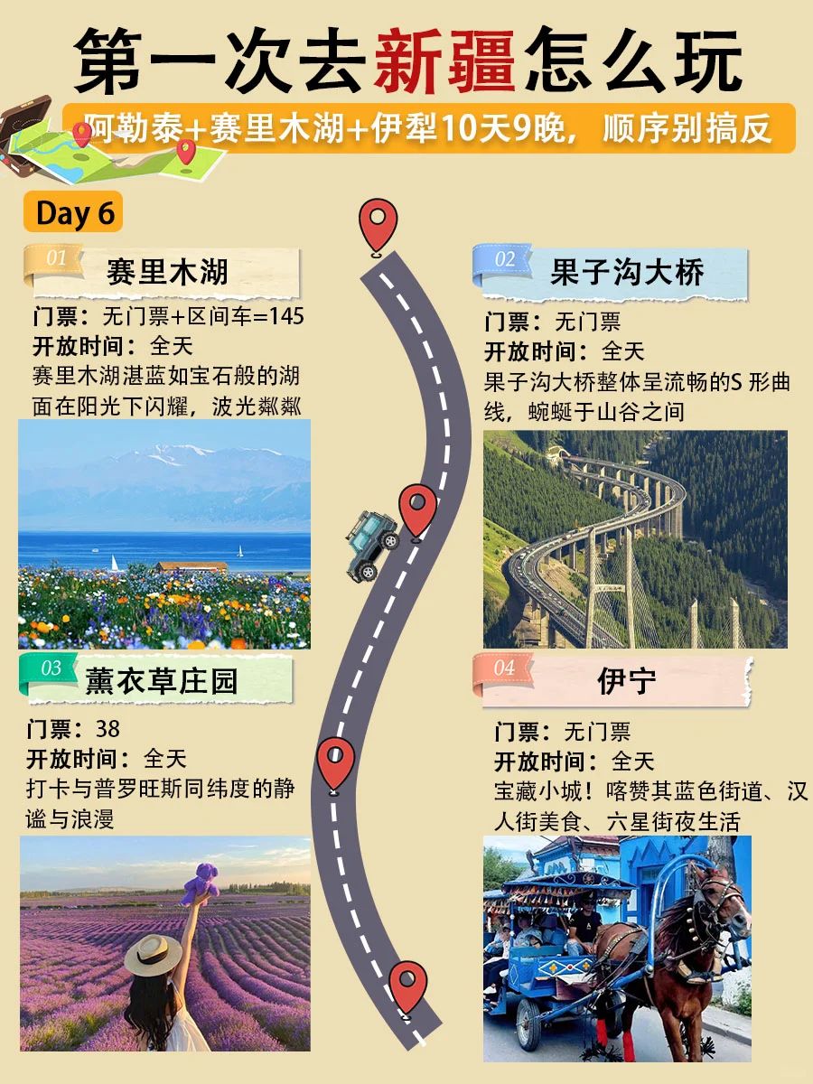 人生建议❗7-9月去趟新疆 10天小团才人均5K