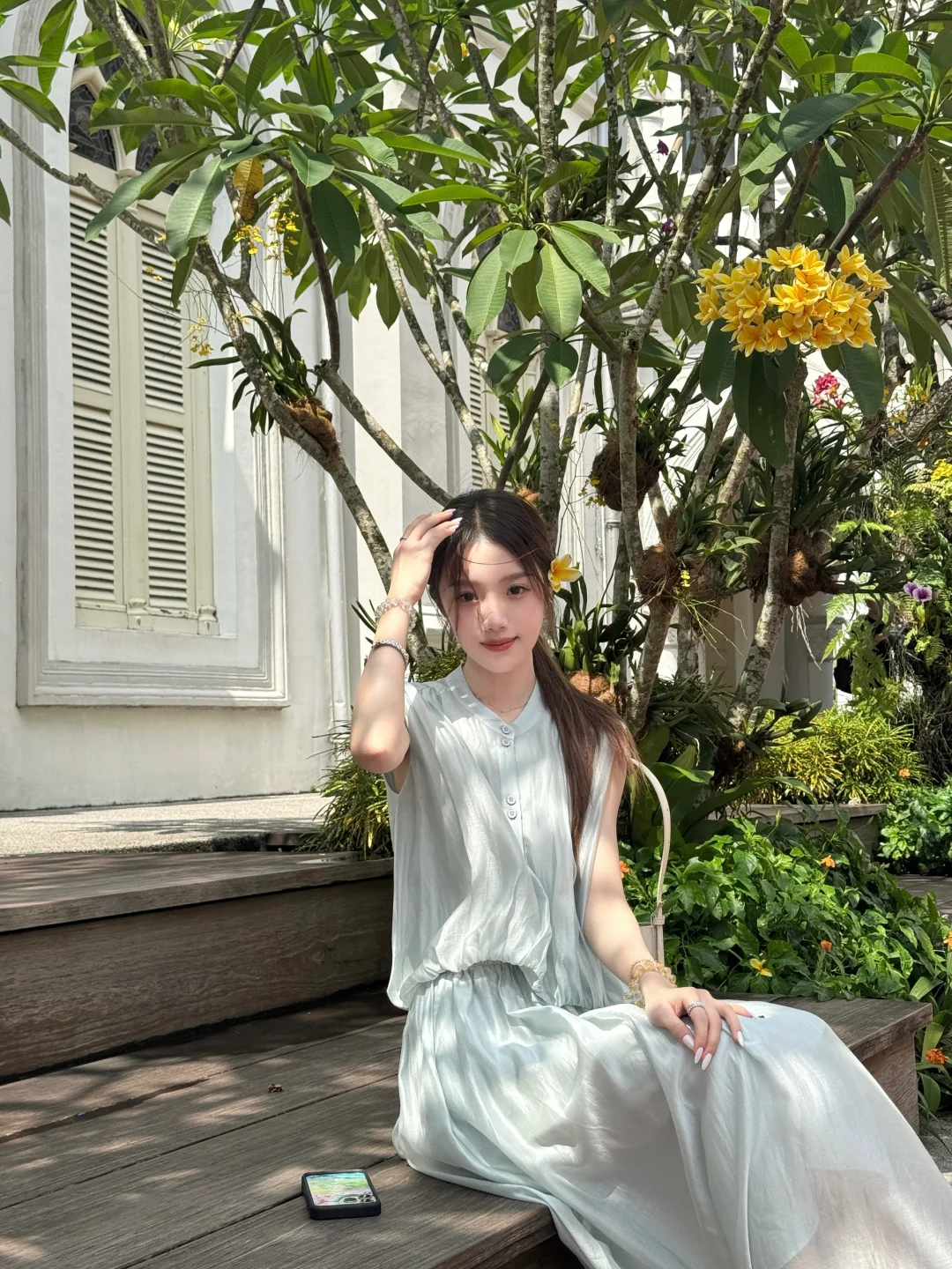 新加坡的人生照片诞生了!!天气太棒啦⛲🌴️🩵