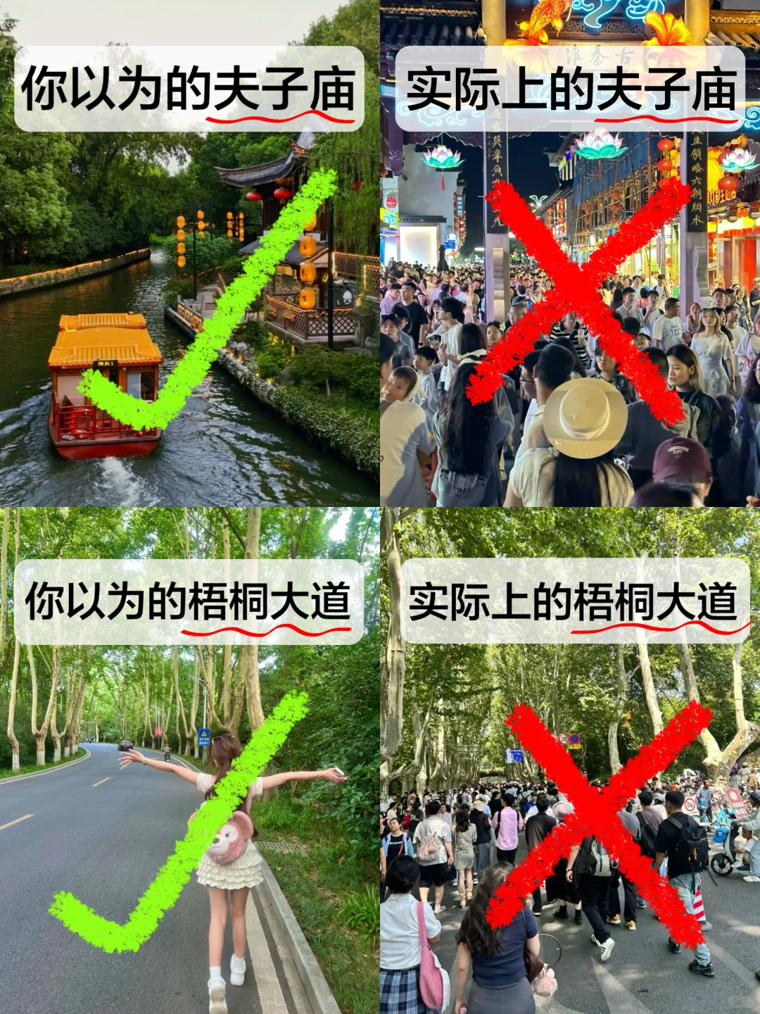 来钟山风景区+夫子庙💥不要再绕路、人挤人了
