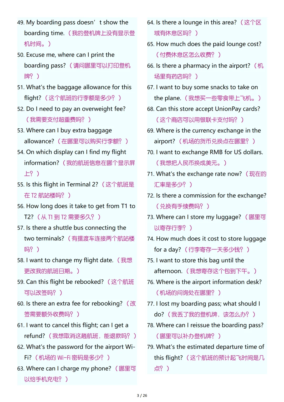 出国旅行怎么沟通？看这一篇就够了！