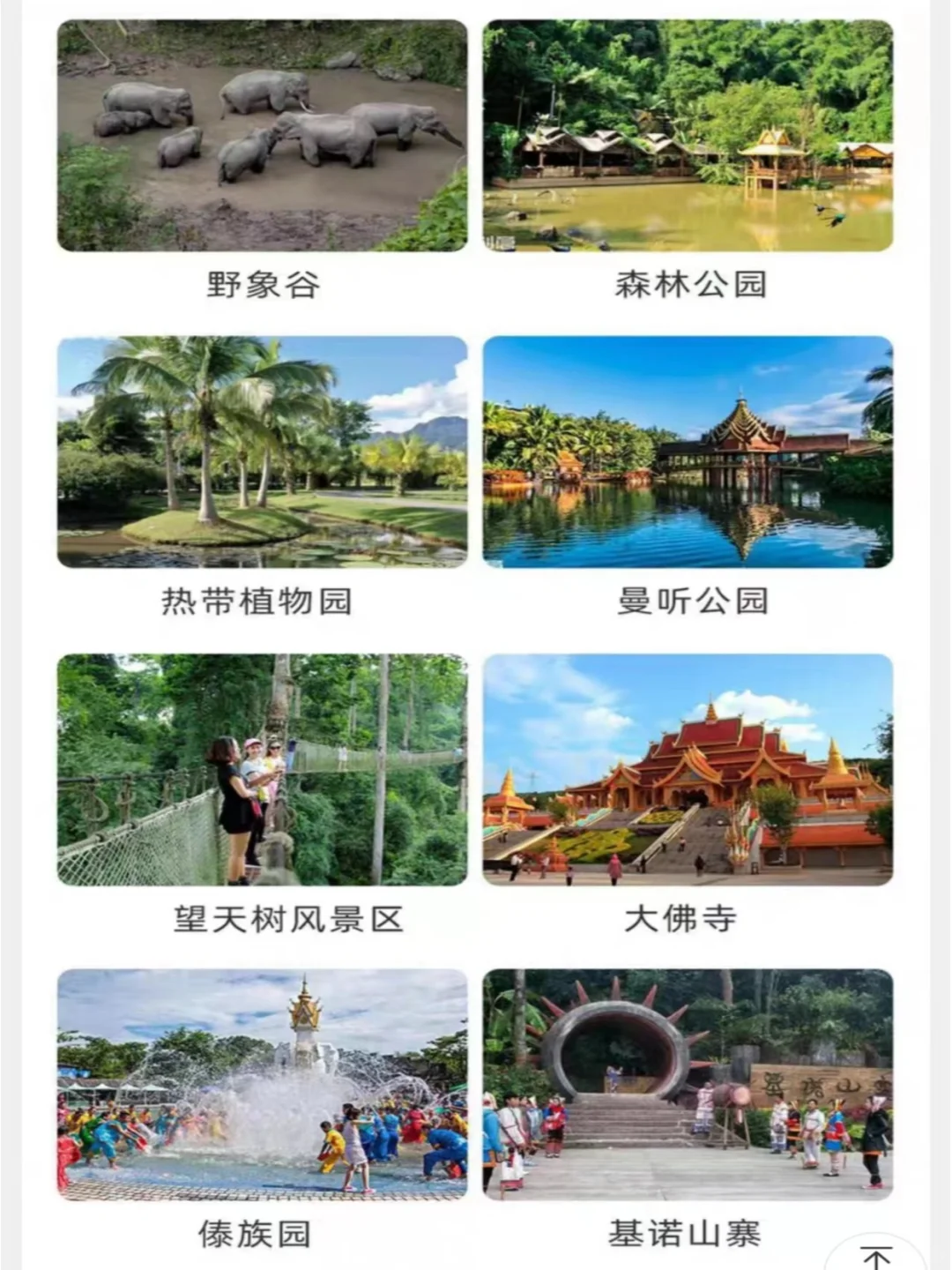 来西双版纳游玩不得不去的八个景区打卡地