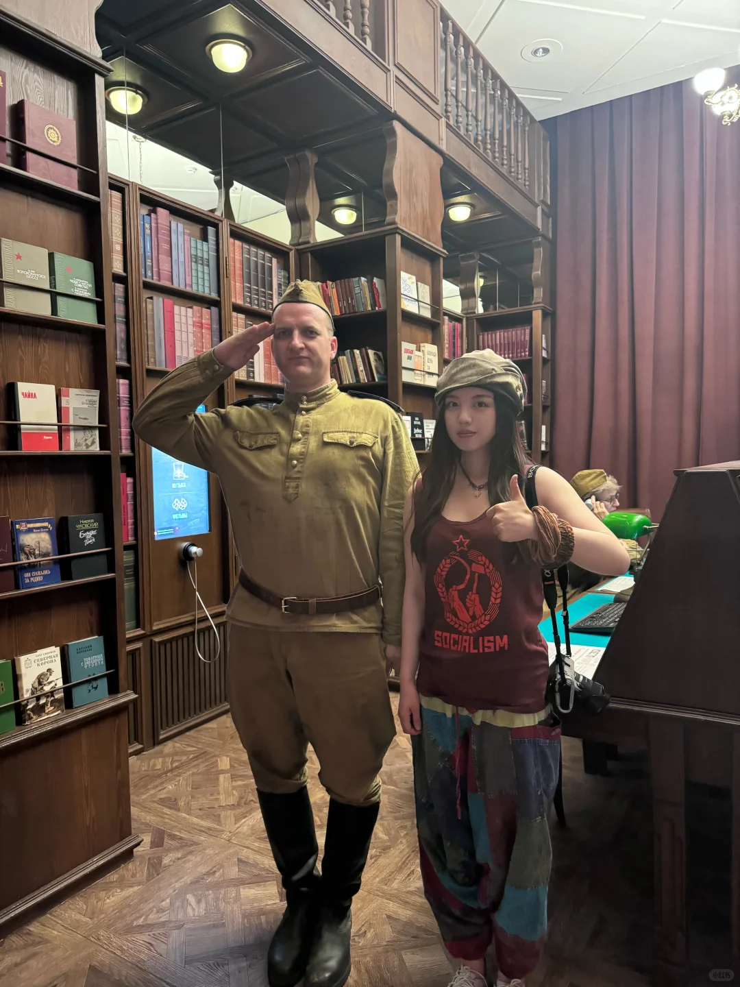 又一个人来俄罗斯玩咯～