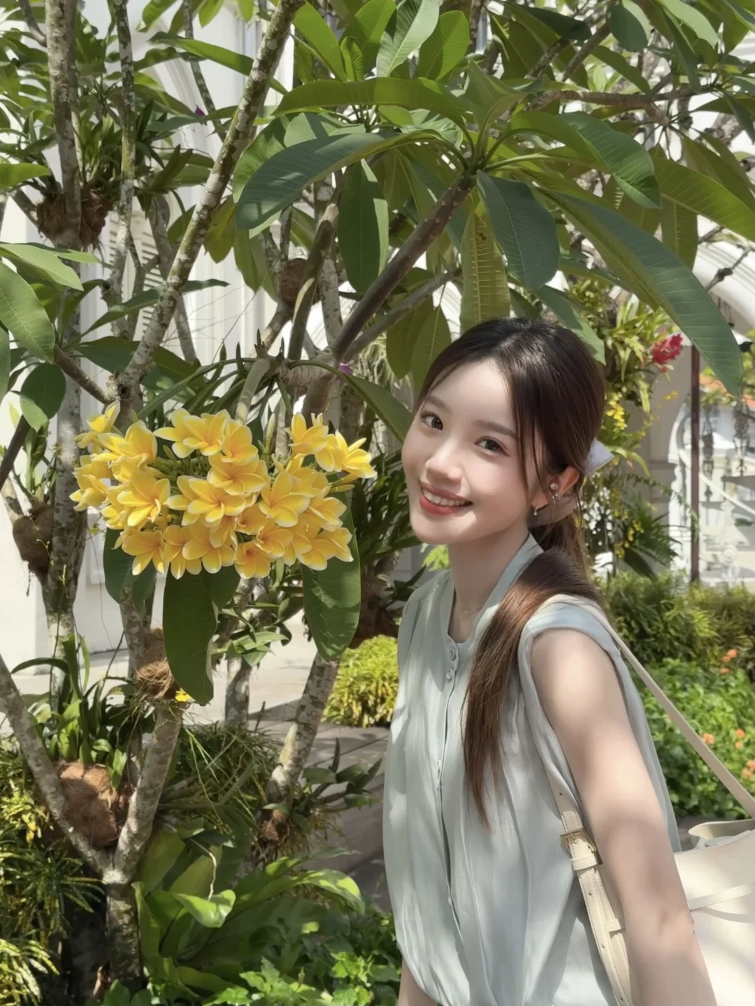 新加坡的人生照片诞生了!!天气太棒啦⛲🌴️🩵