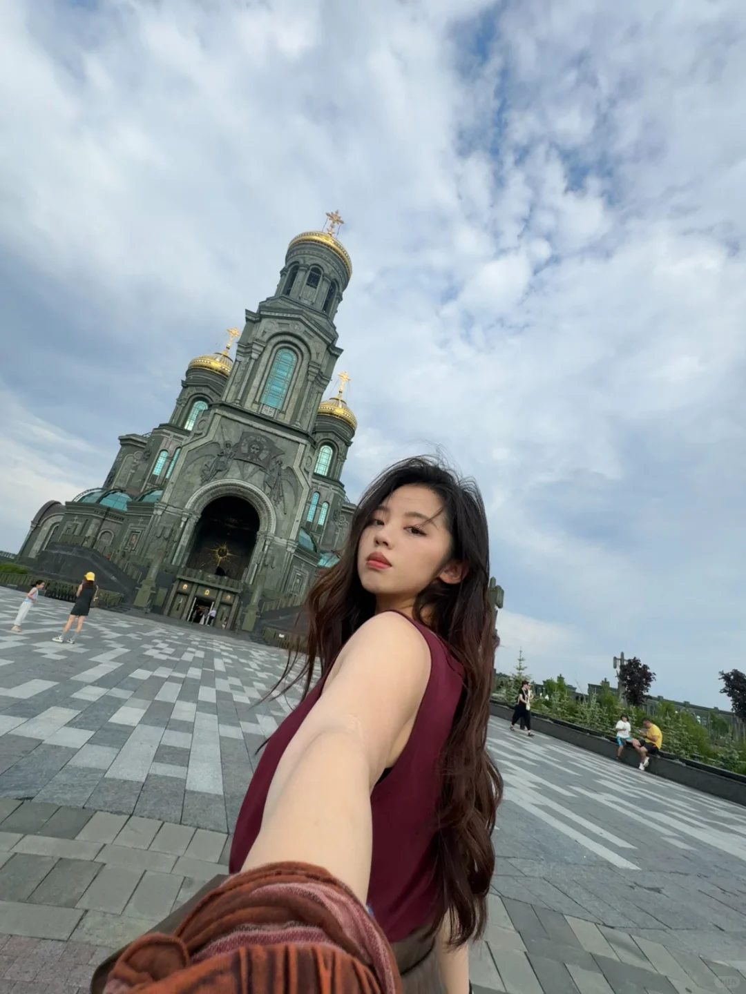 又一个人来俄罗斯玩咯～