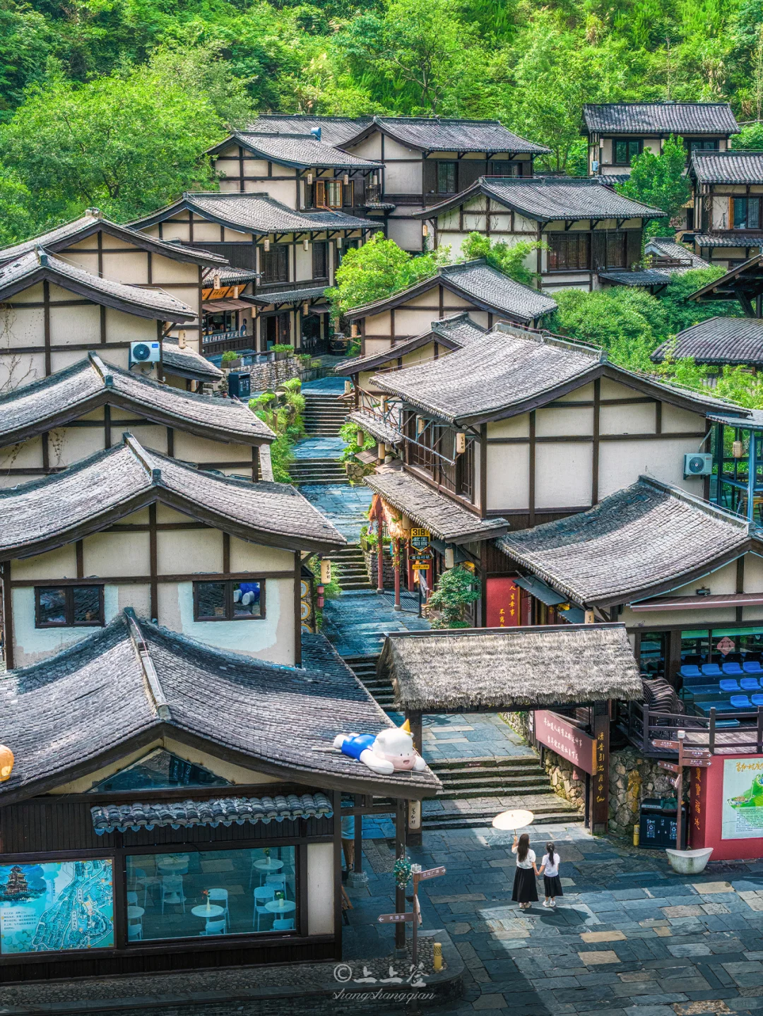 为了这座仙境古村，我特意去了一趟江西⛰️