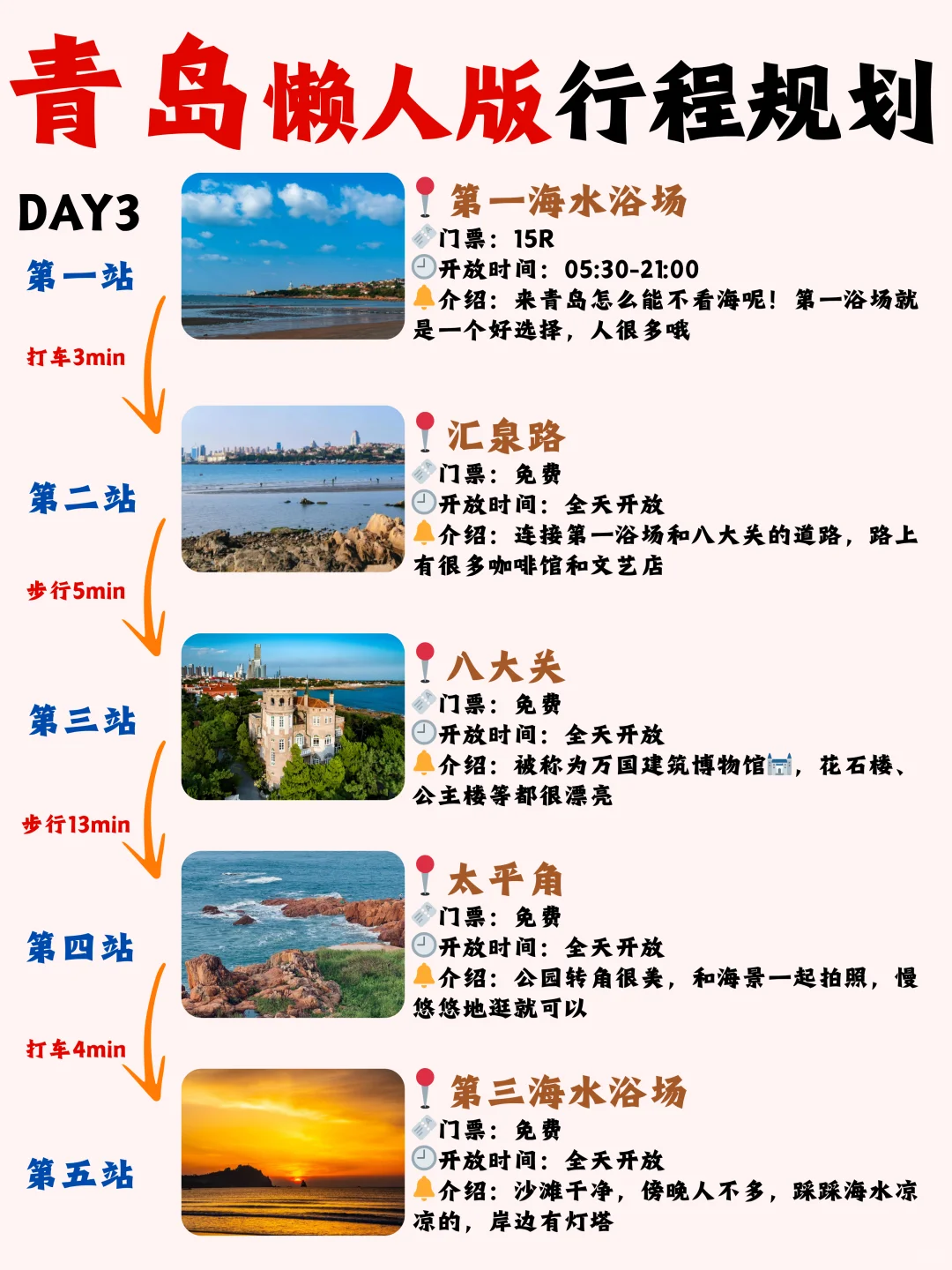 青岛游玩攻略✔️7-8月来的姐妹认真看