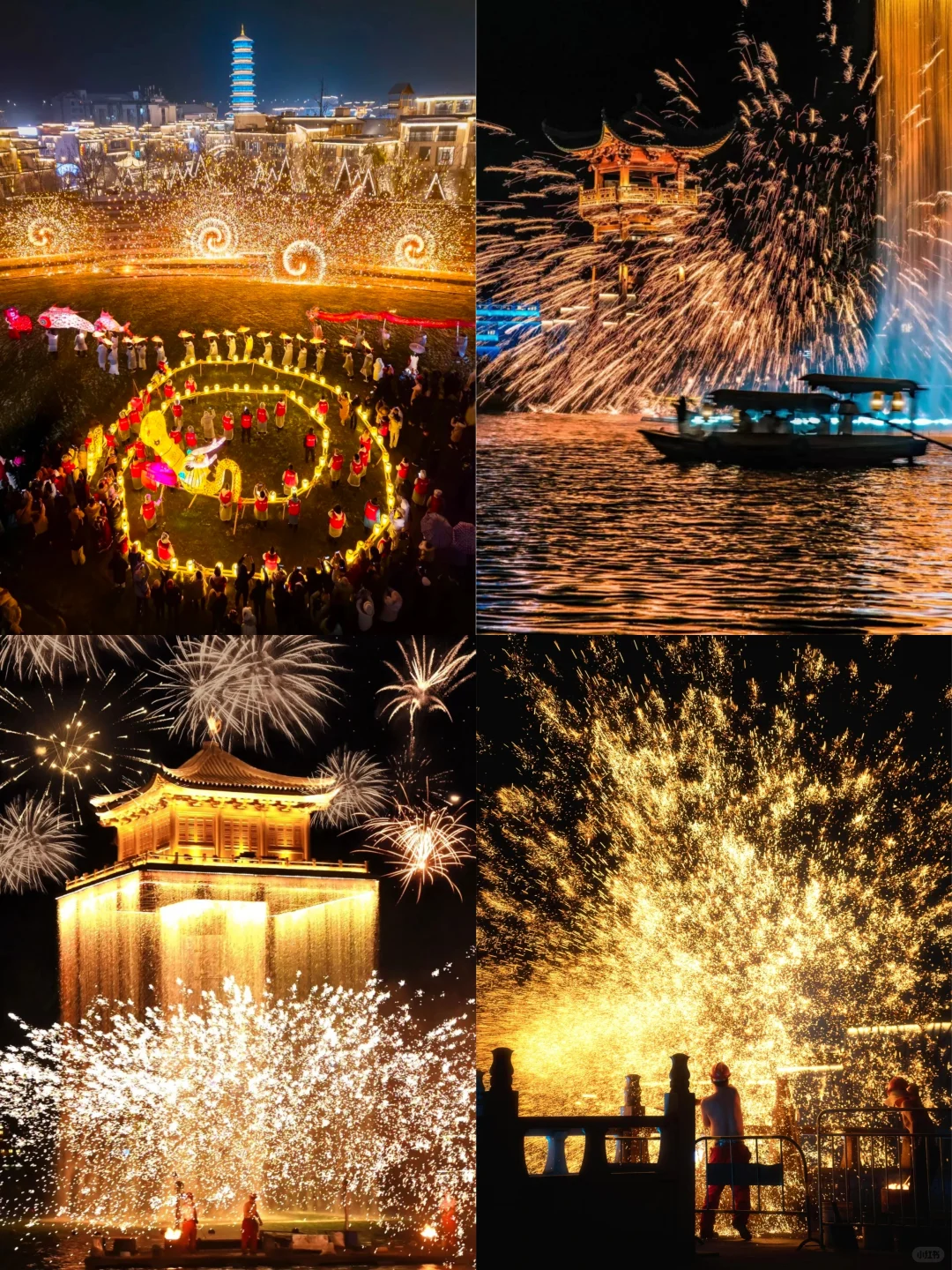 官宣❗️婺源婺女洲7-8月铁花烟火｜时间表