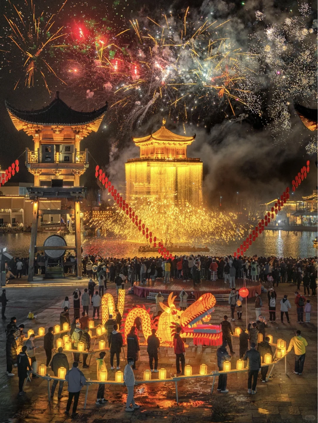 官宣❗️婺源婺女洲7-8月铁花烟火｜时间表