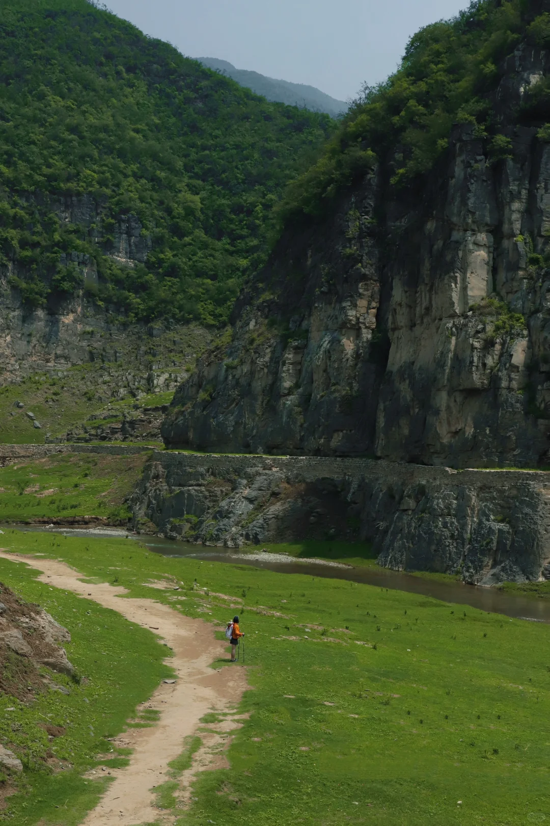 郑州周边⛰️2h抵达峡谷草甸溯溪的小众秘境