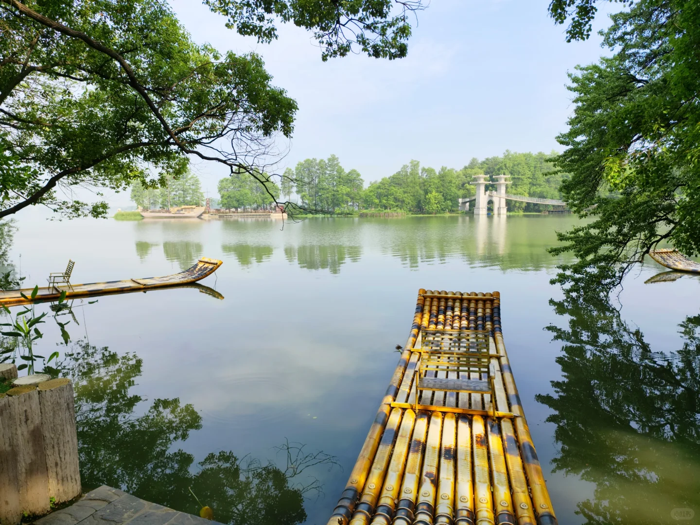 东湖落雁景区 密林仙境 天然氧吧