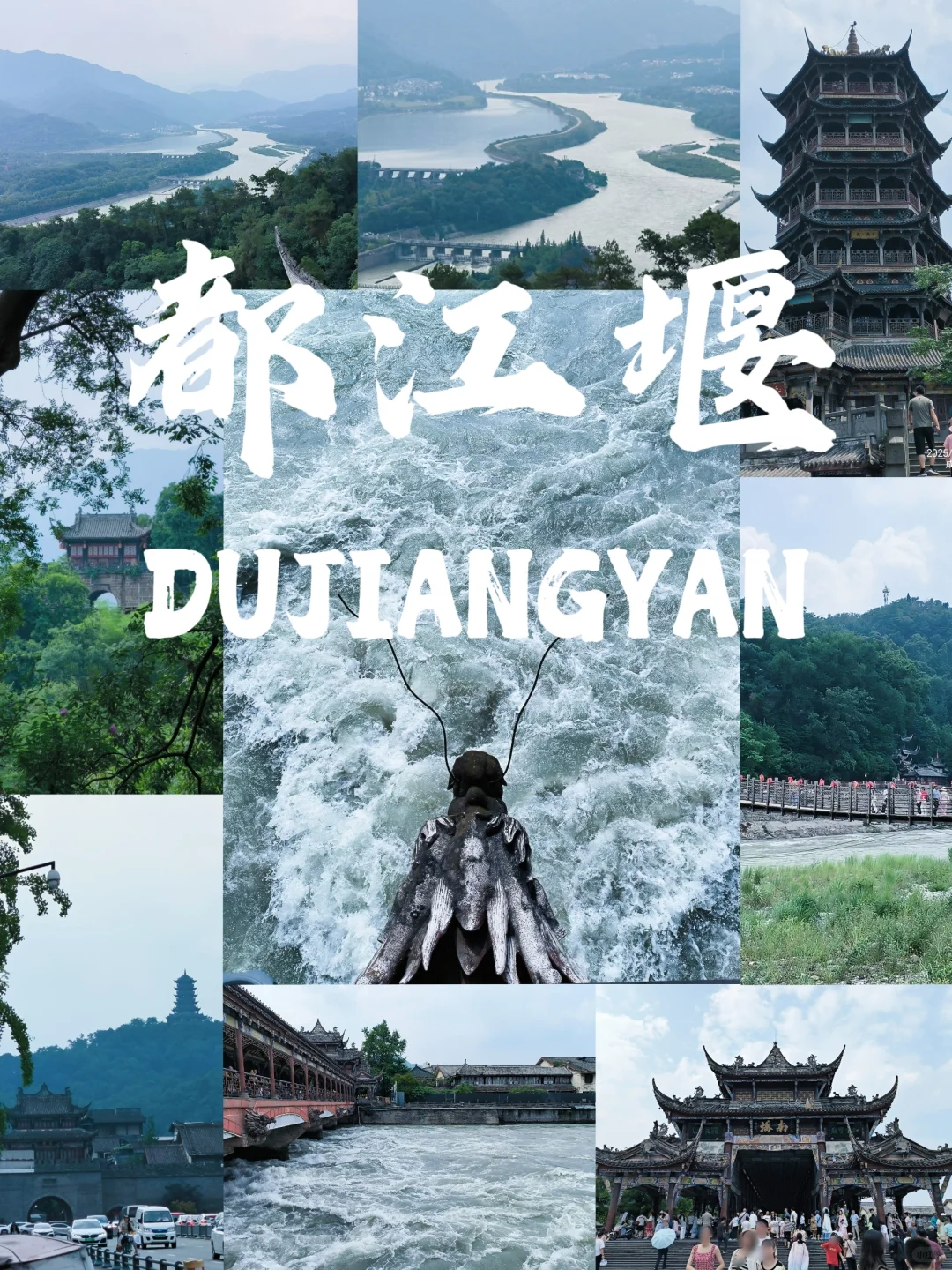 成都→都江堰+熊猫谷攻略|最全景点路线