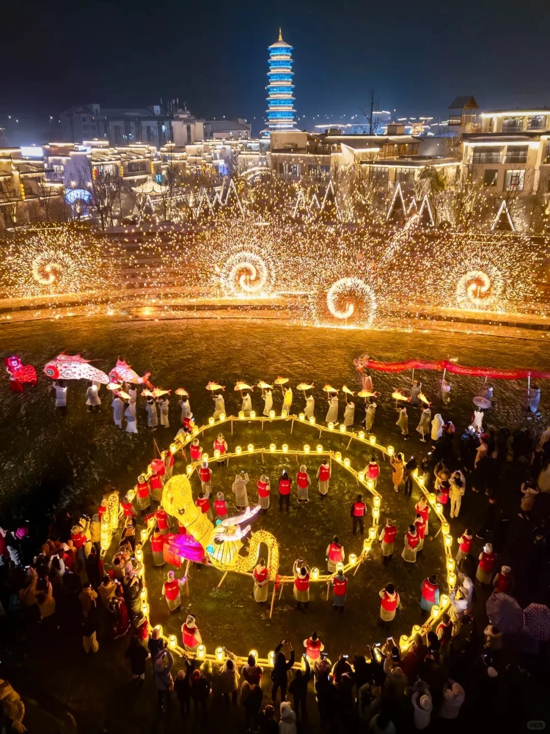 官宣❗️婺源婺女洲7-8月铁花烟火｜时间表