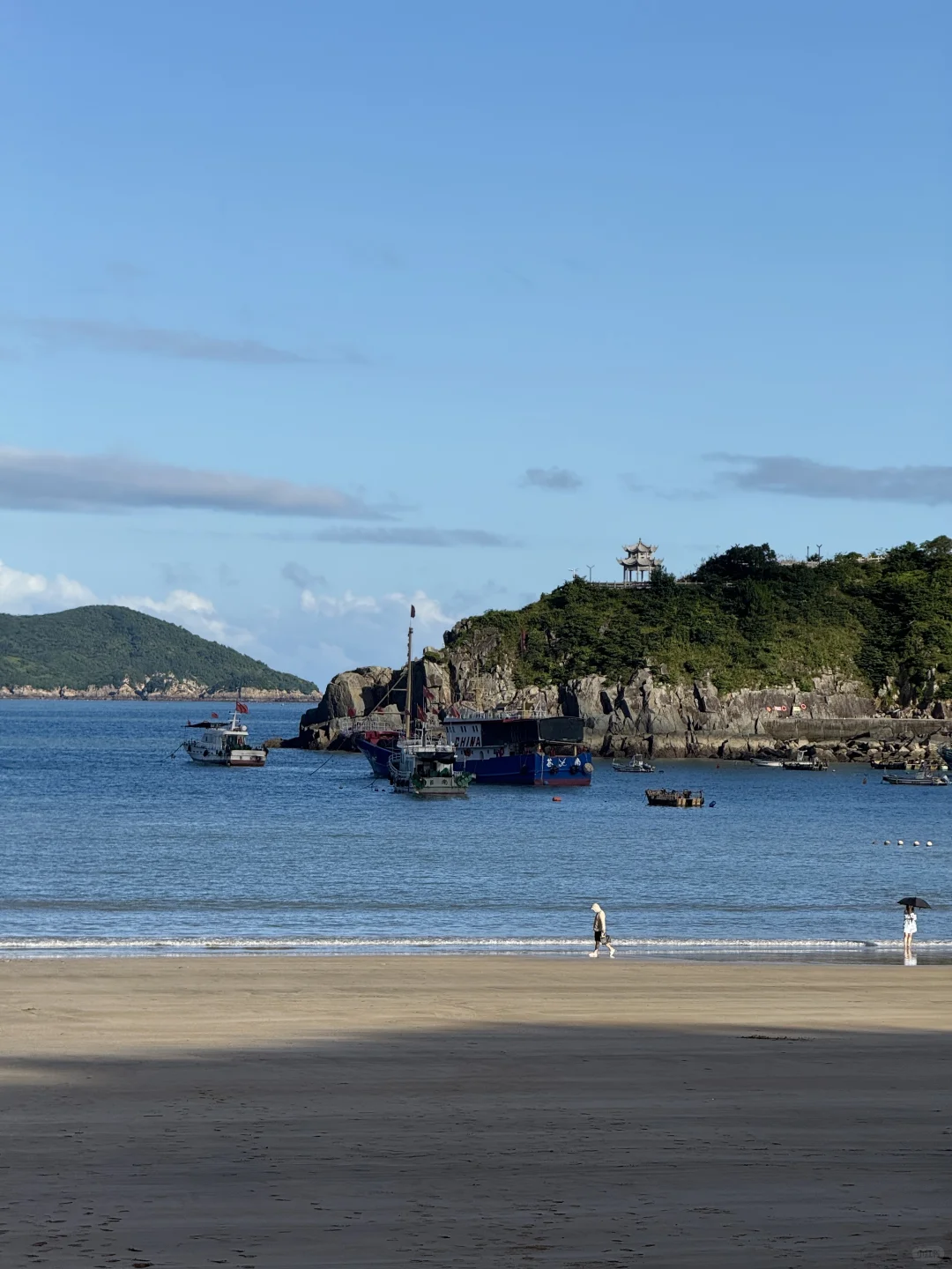 不是三亚是温州！浙江最蓝的海🌊