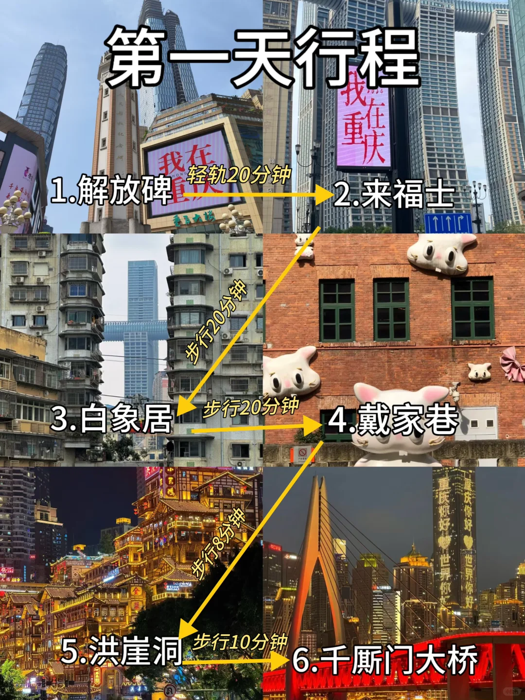 刚从重庆回来✈️三天两夜旅游攻略纯分享