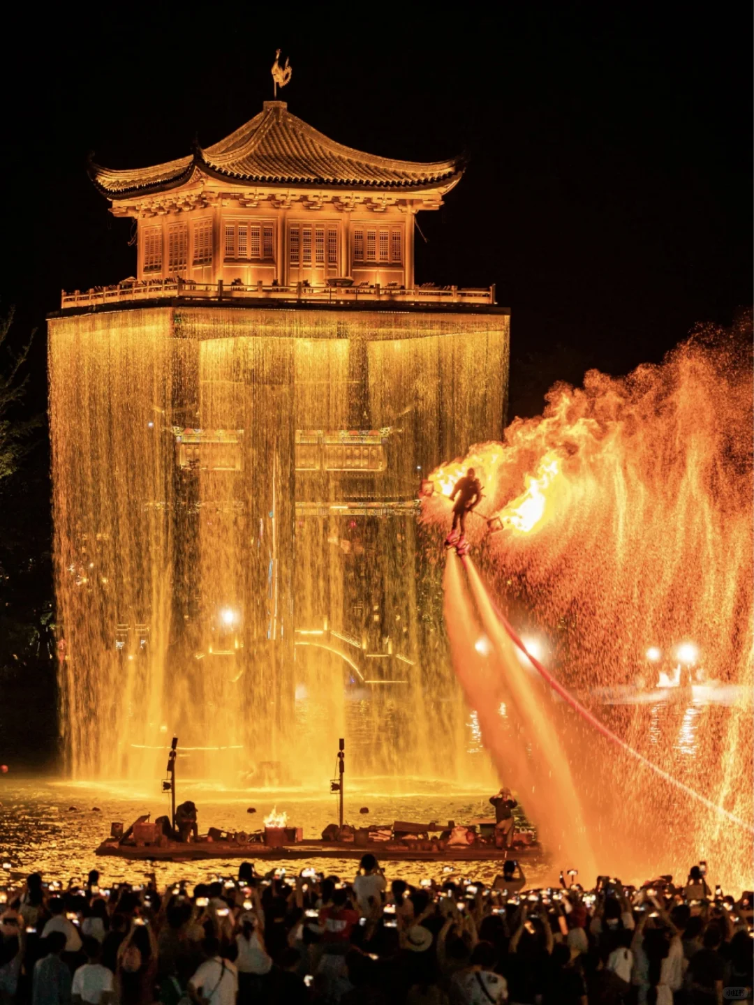 官宣❗️婺源婺女洲7-8月铁花烟火｜时间表