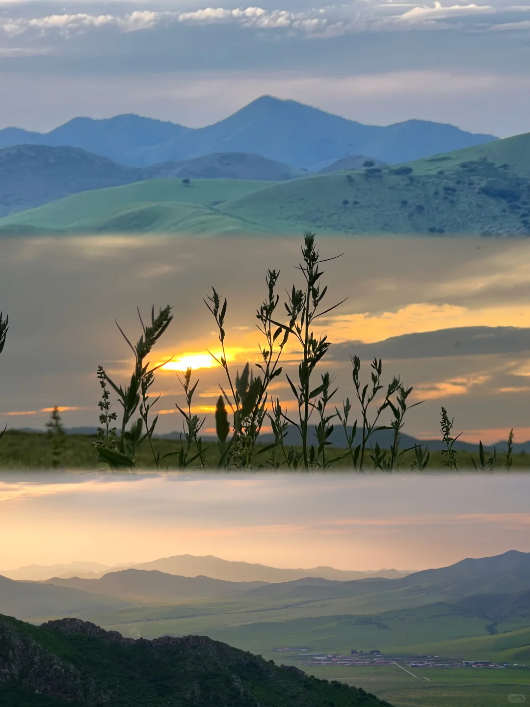 辽宁周边草原|扎鲁特旗山地草原+乌拉盖湖