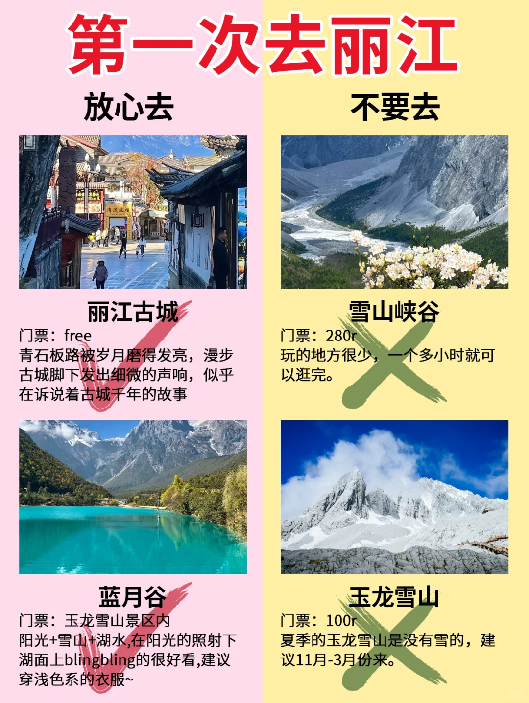 想来丽江玩？丽江的景点美食不会让人失望