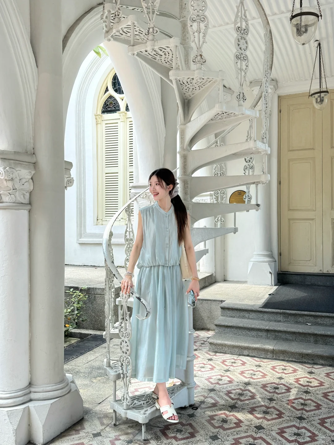 新加坡的人生照片诞生了!!天气太棒啦⛲🌴️🩵