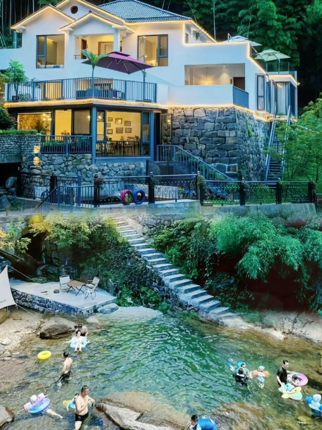 安吉！刚退房！独栋溯溪小院！779/3️⃣天➕送餐