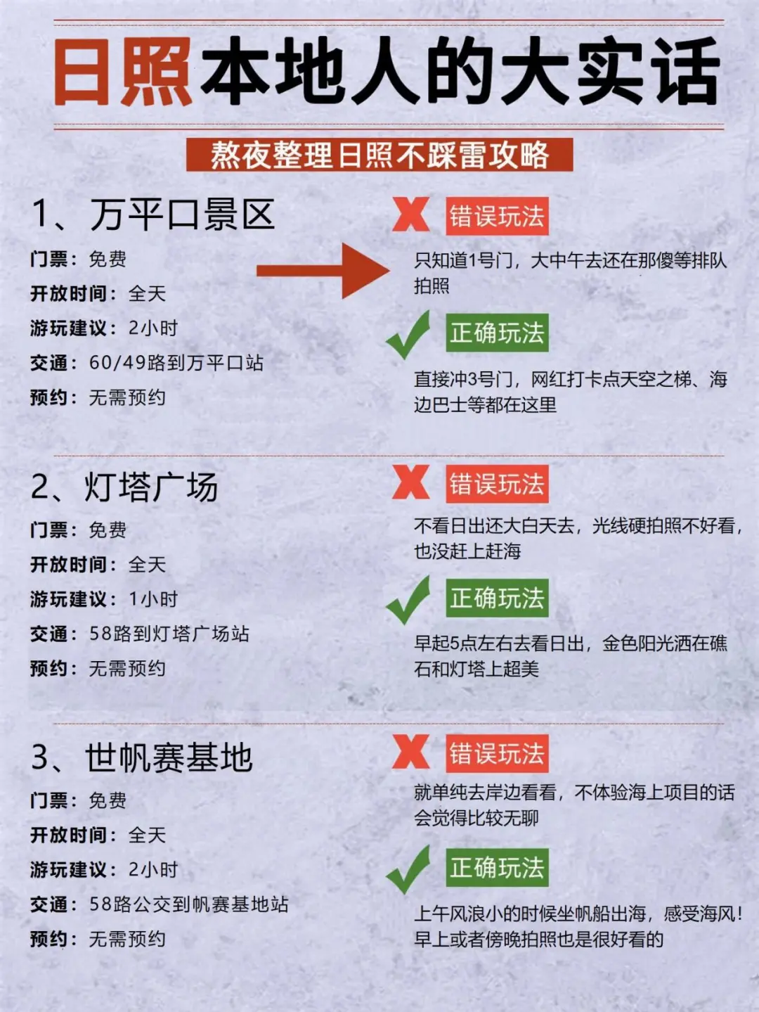 听劝！！7-8月来日照的姐妹请码住~