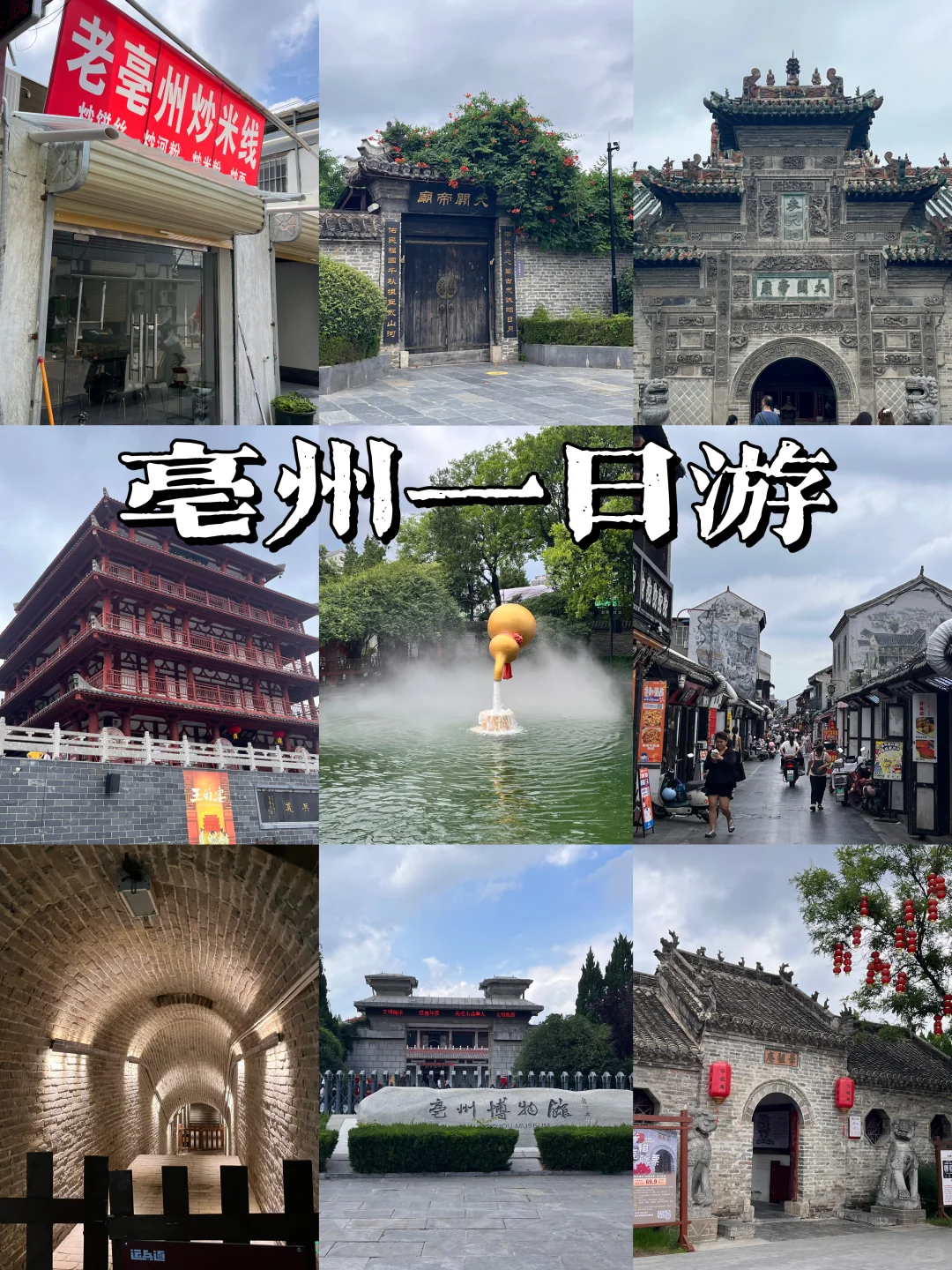 一上午就可以逛完的亳州•药都
