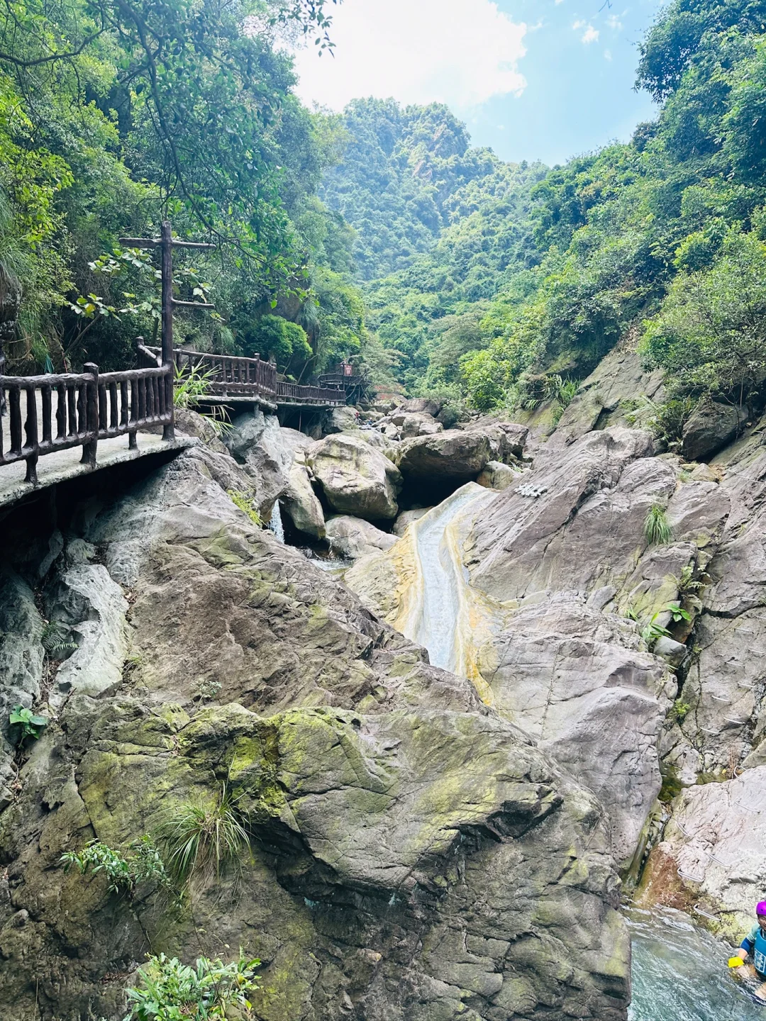 广东终于可以玩溪降了!!就在清远👍