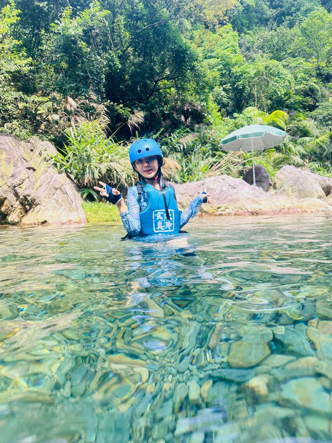 广东终于可以玩溪降了!!就在清远👍