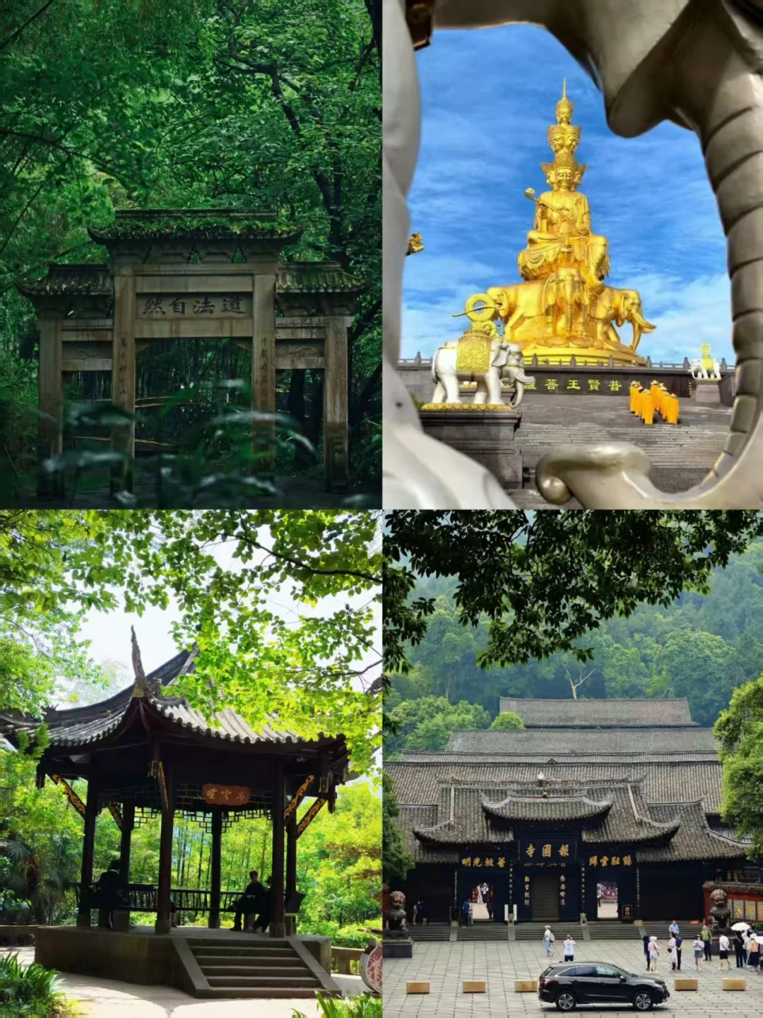 峨眉山旅游攻略🎒这趟旅程太值了！