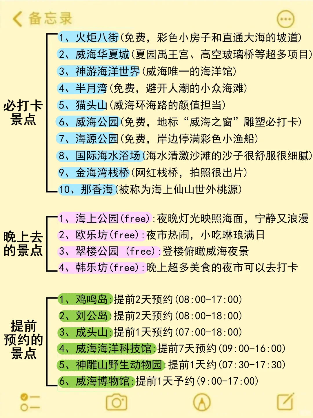 刚从威海回，立马总结的！附攻略✅