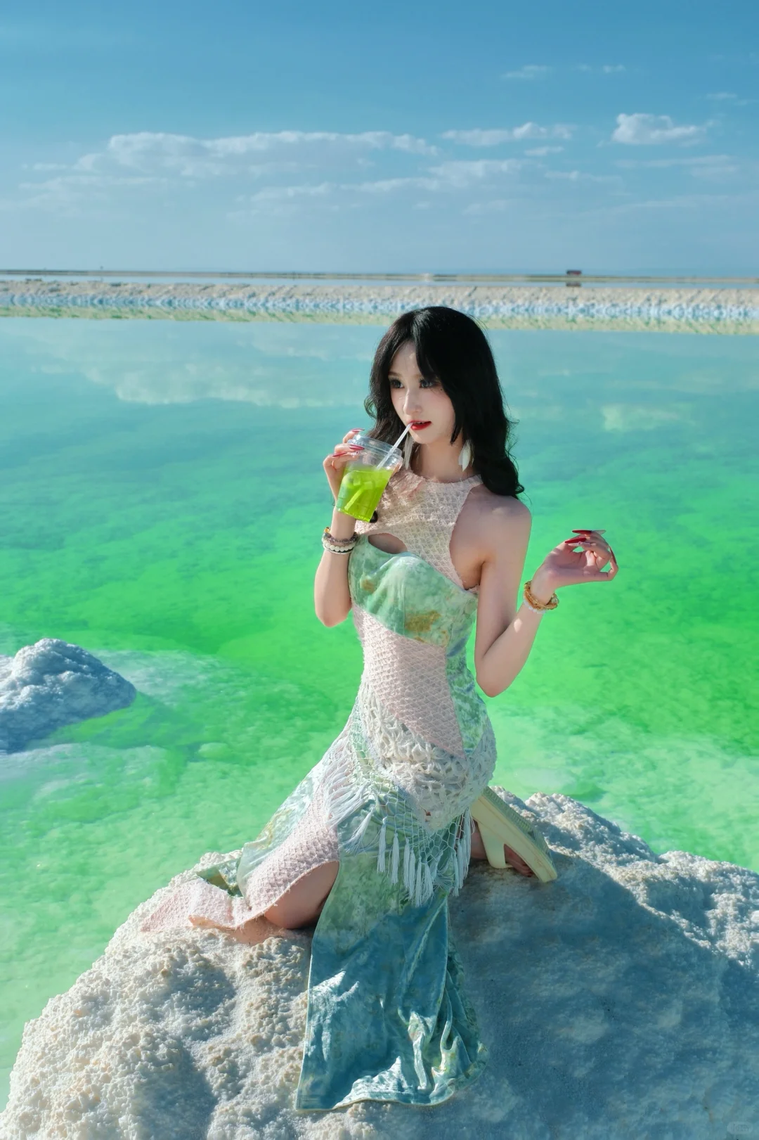 西北第三站| 察尔汗盐湖💚