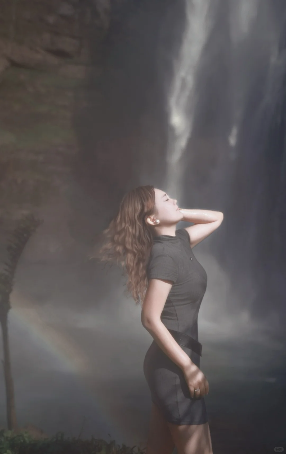 大景点人太多，这个翁洞滩瀑布绝了