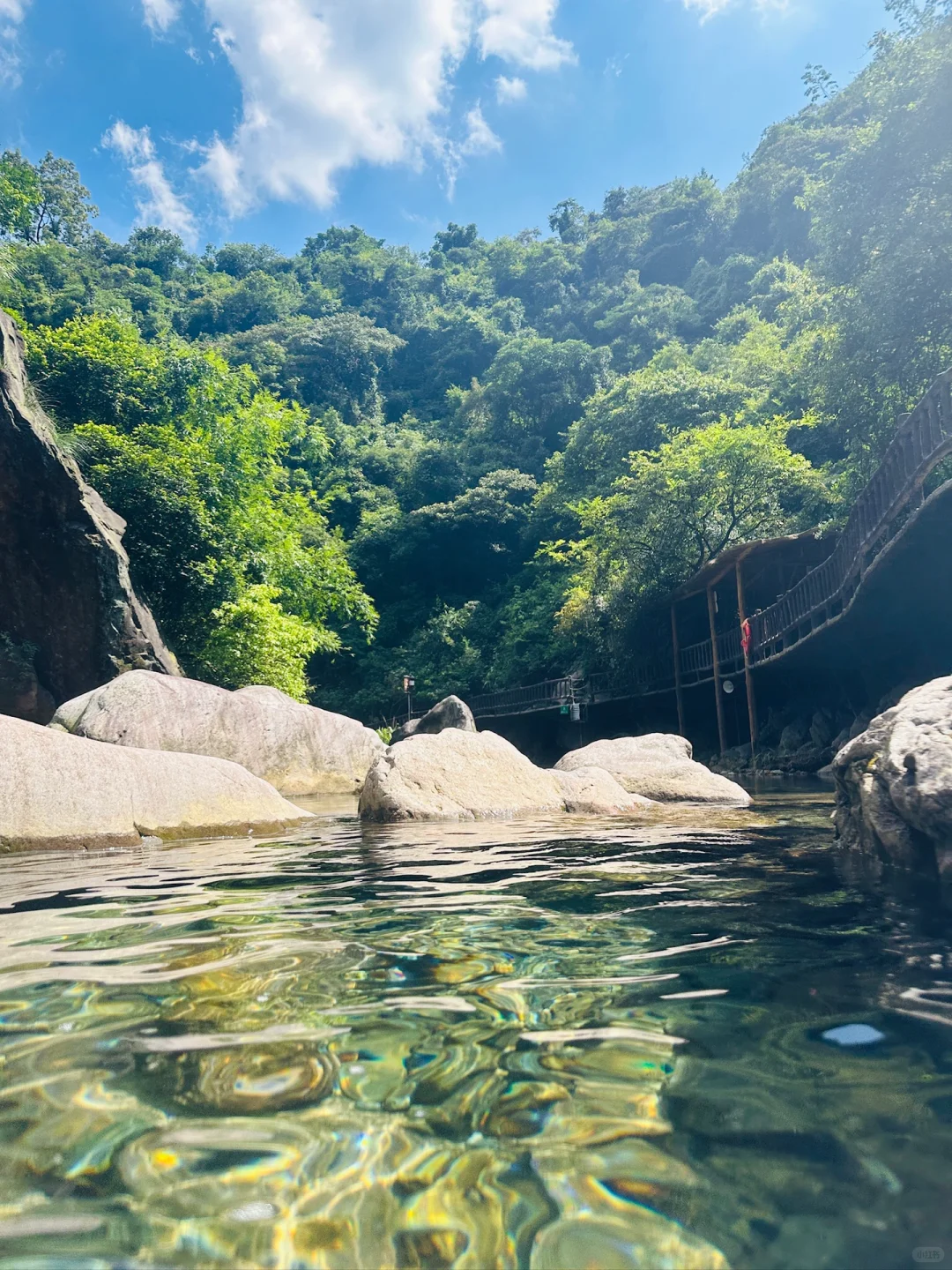 广东终于可以玩溪降了!!就在清远👍