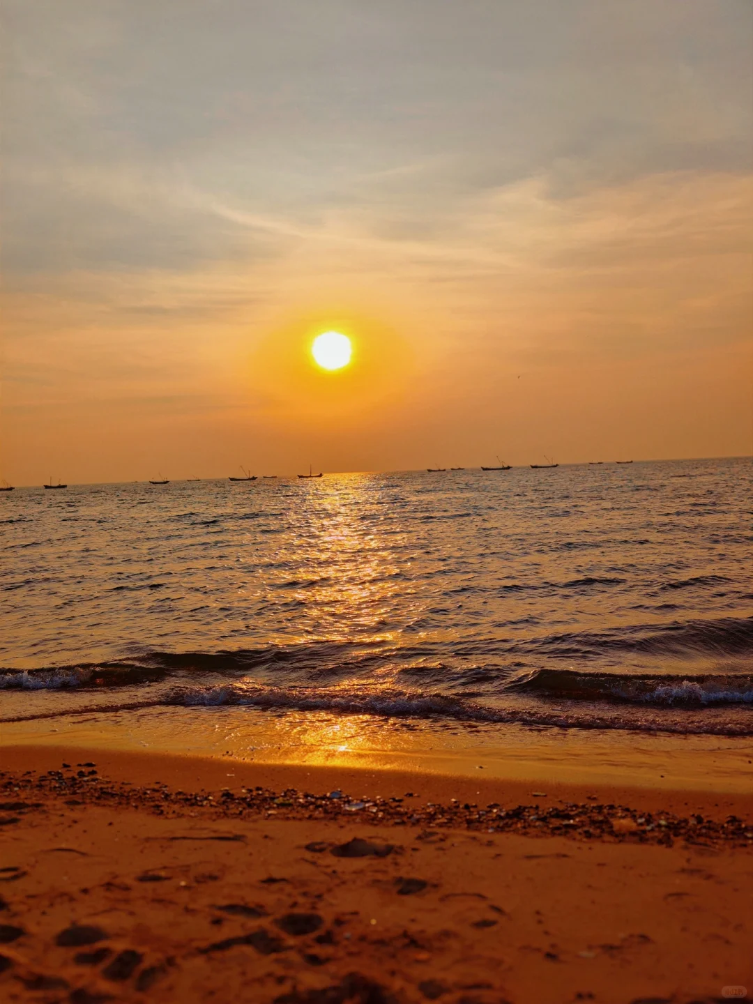 威海荣成小众海滩，别再盯着布鲁维斯日落啦
