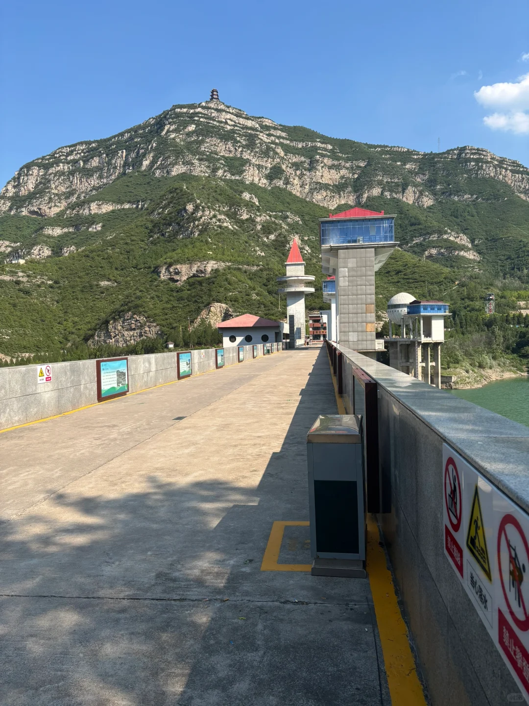 开车带娃和狗狗去玩水