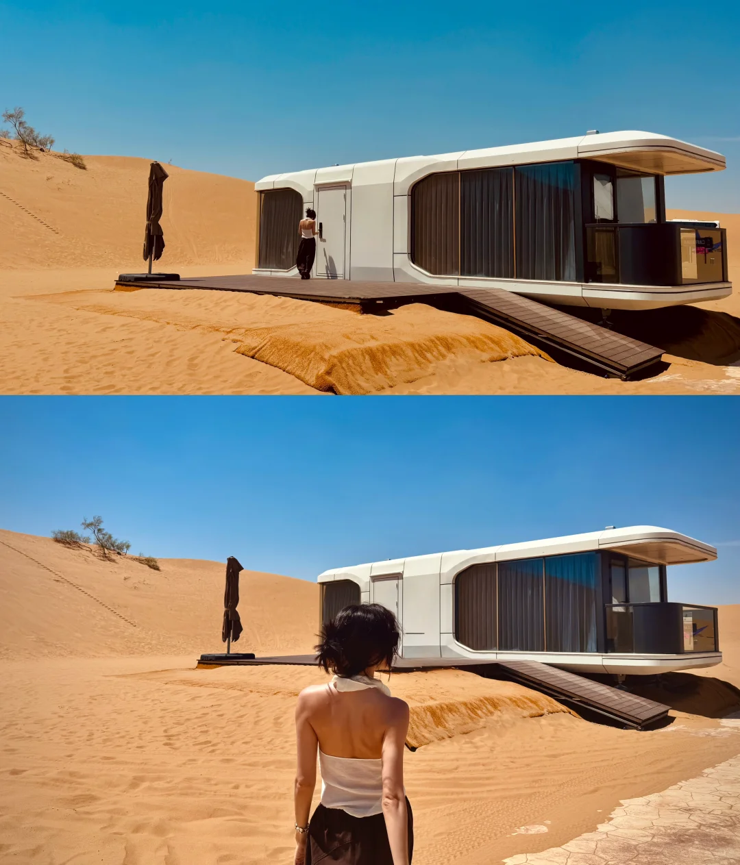 暑期川渝太热，干脆去沙漠避暑