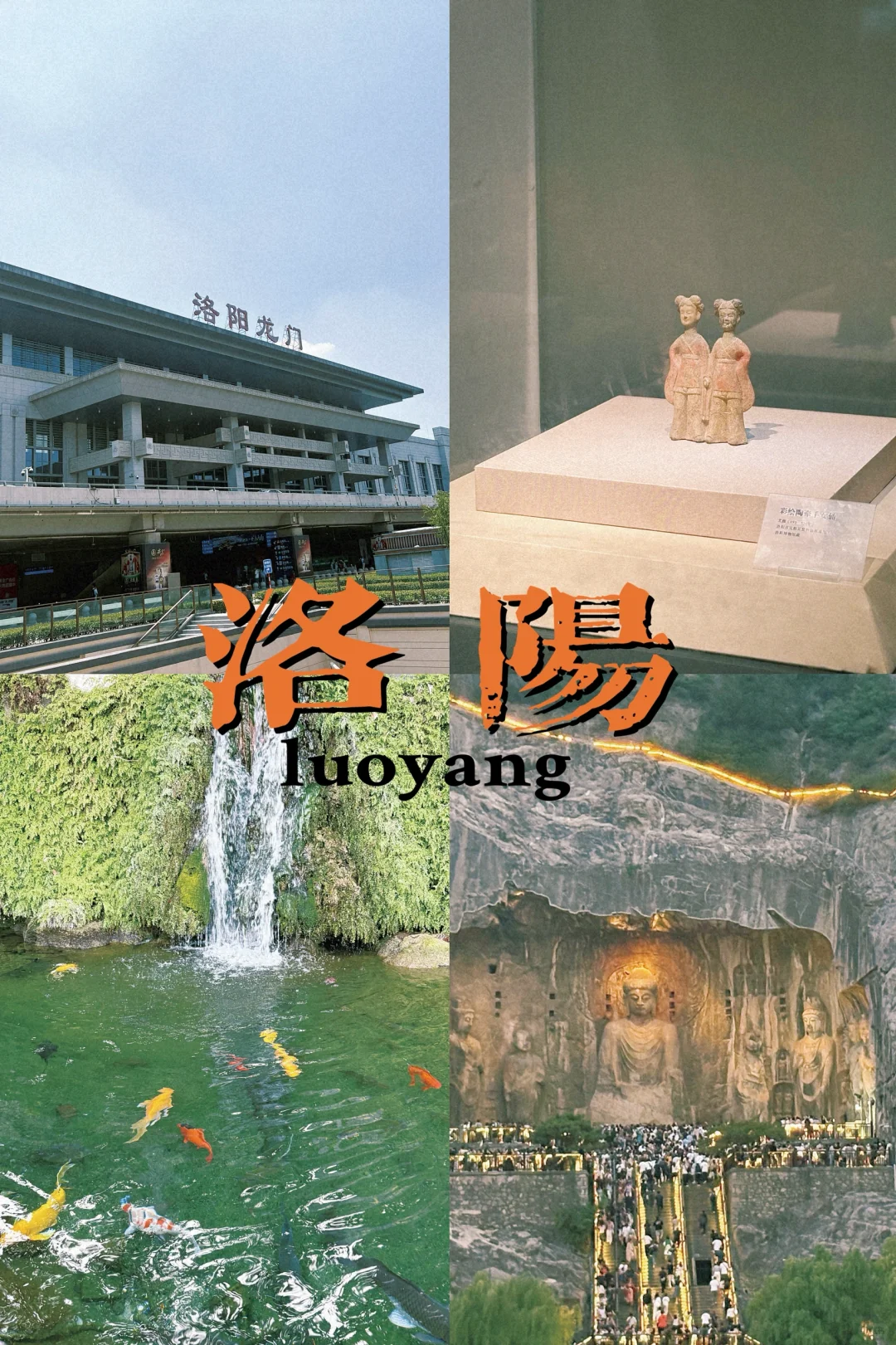 洛阳旅行·洛阳博物馆|龙门石窟
