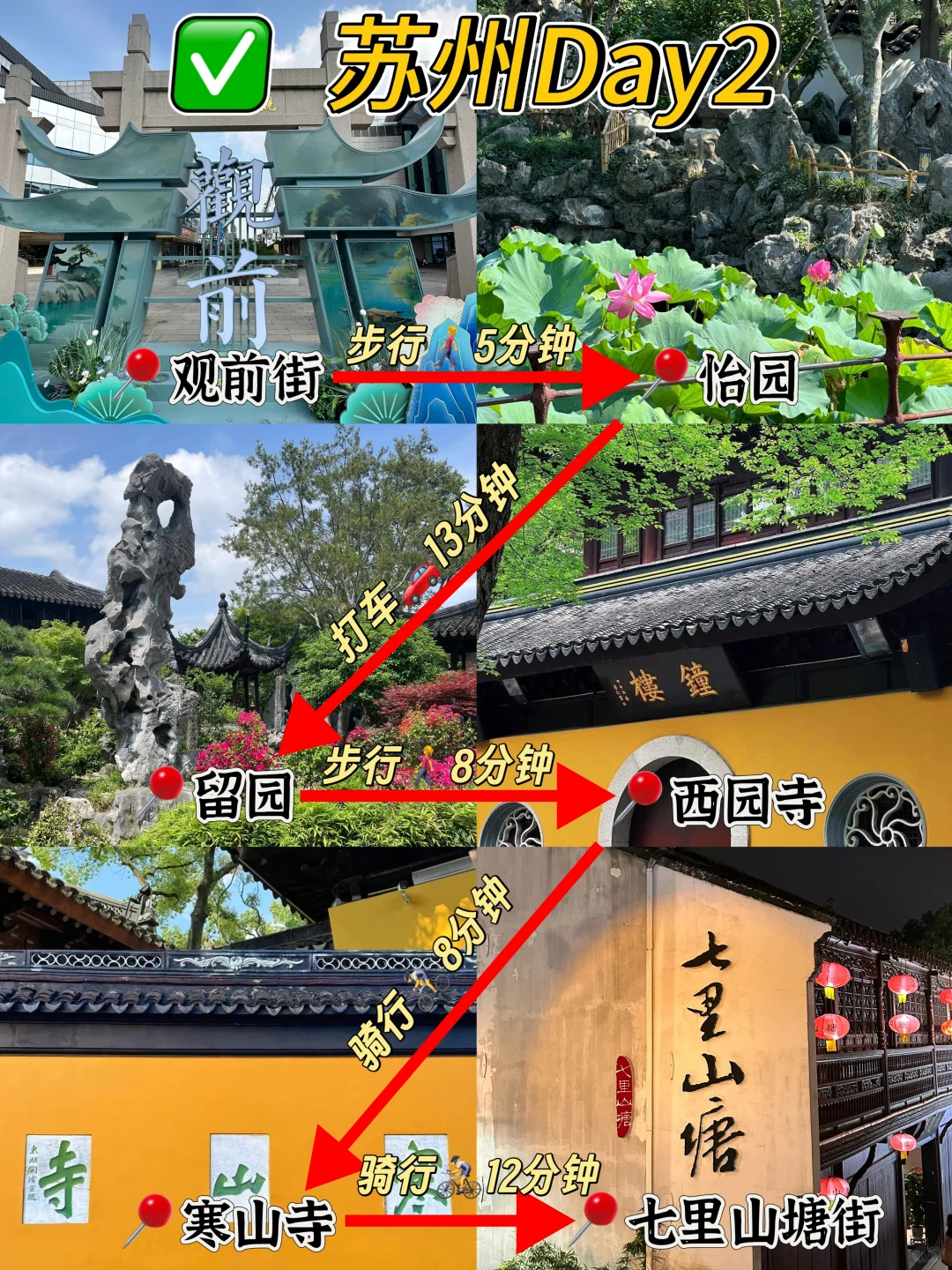 苏州📍两天一夜｜懒人版保姆级逛吃攻略‼️