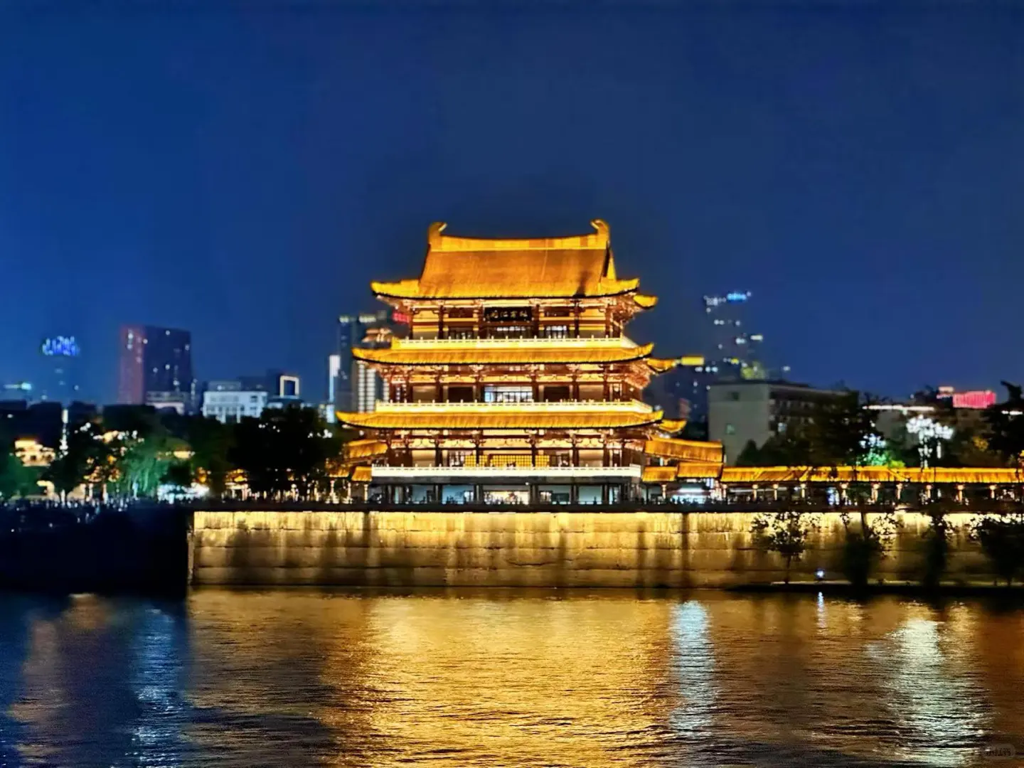 🌃湘江夜游🚢橘子洲头必玩