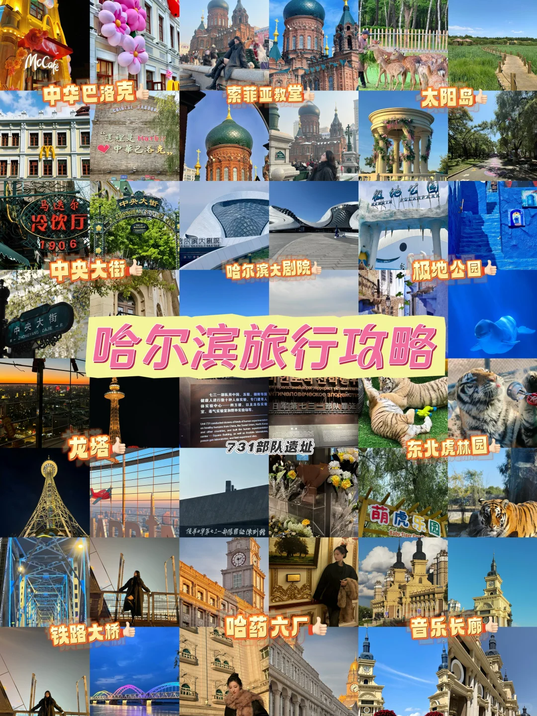 哈尔滨夏季必看旅行攻略❗️