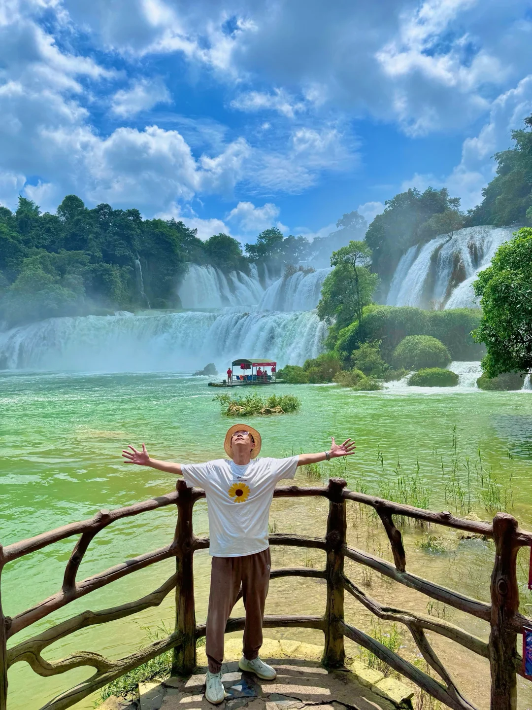 如果广西避暑有段位🍃德天跨国瀑布定是王者