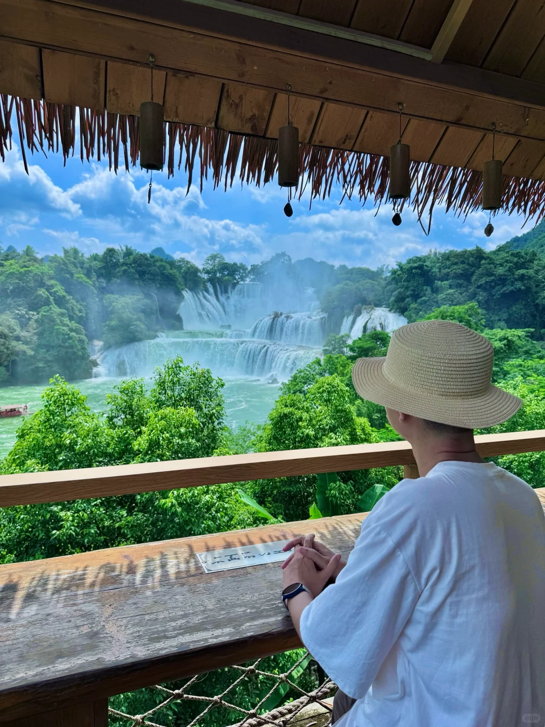 如果广西避暑有段位🍃德天跨国瀑布定是王者