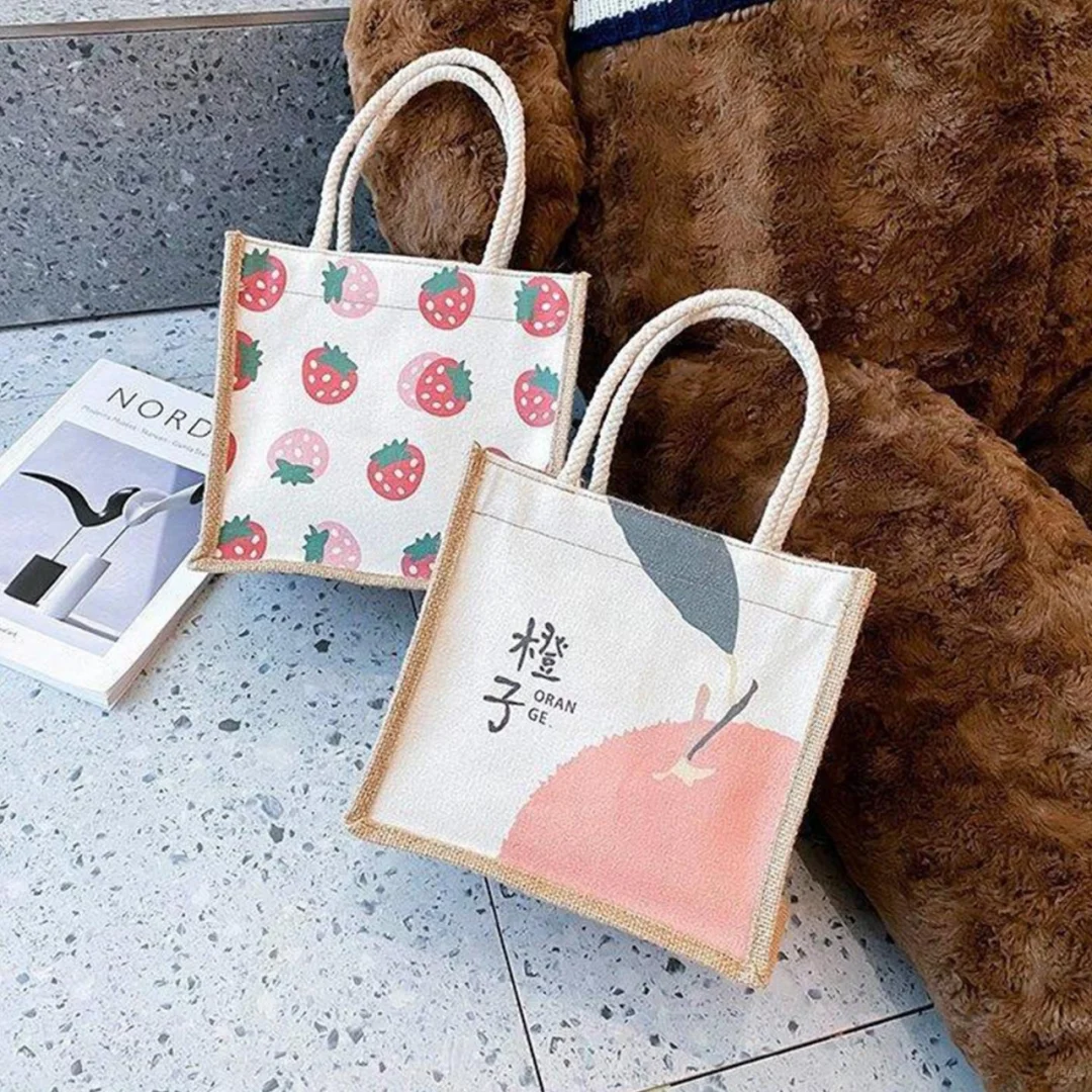 2025新款大容量帆布包日系时尚手提购物