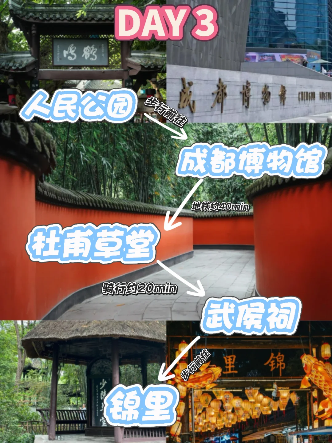 📍成都三天两夜|必去景点打卡攻略‼️