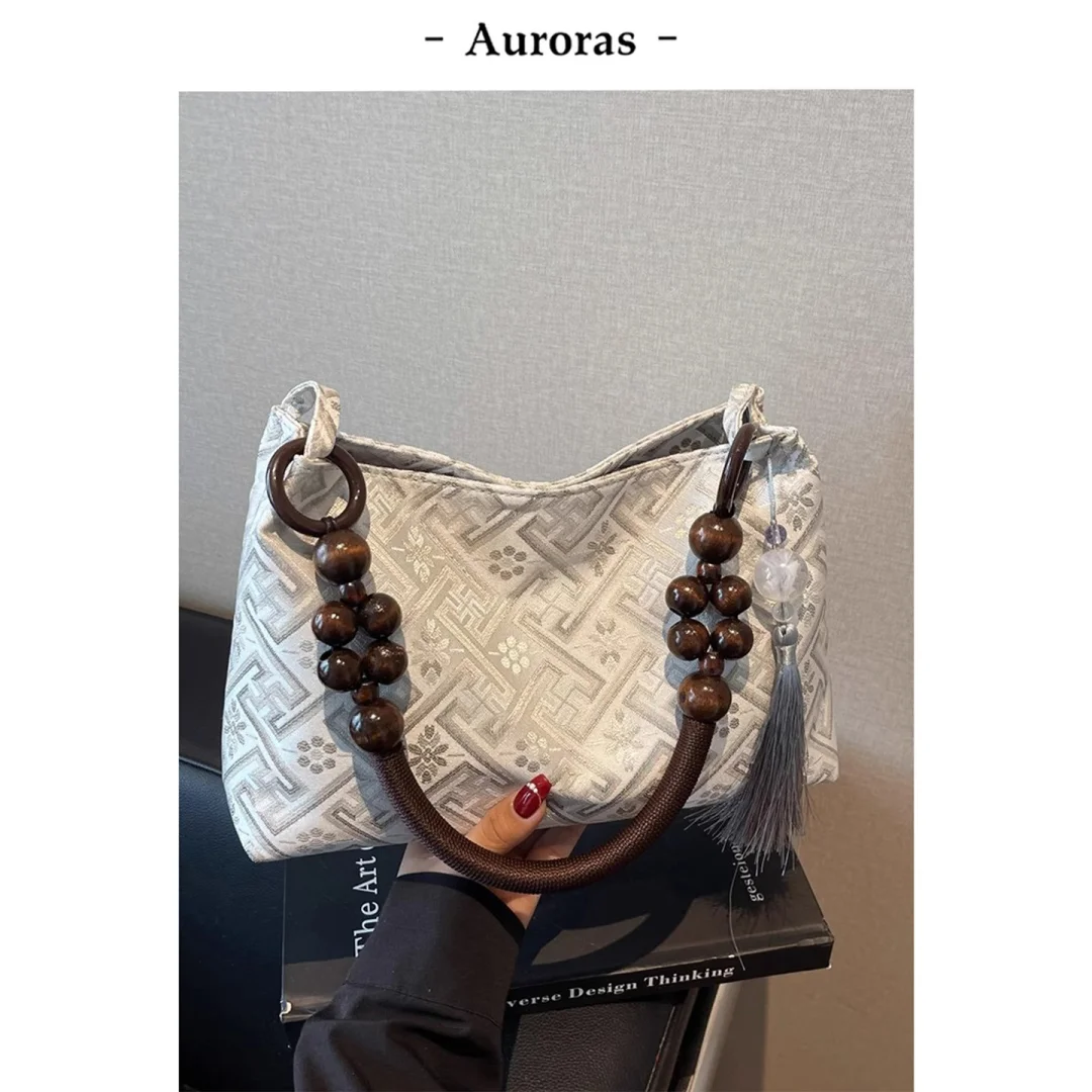 新中式国风壮锦包包女包2025新款轻奢小