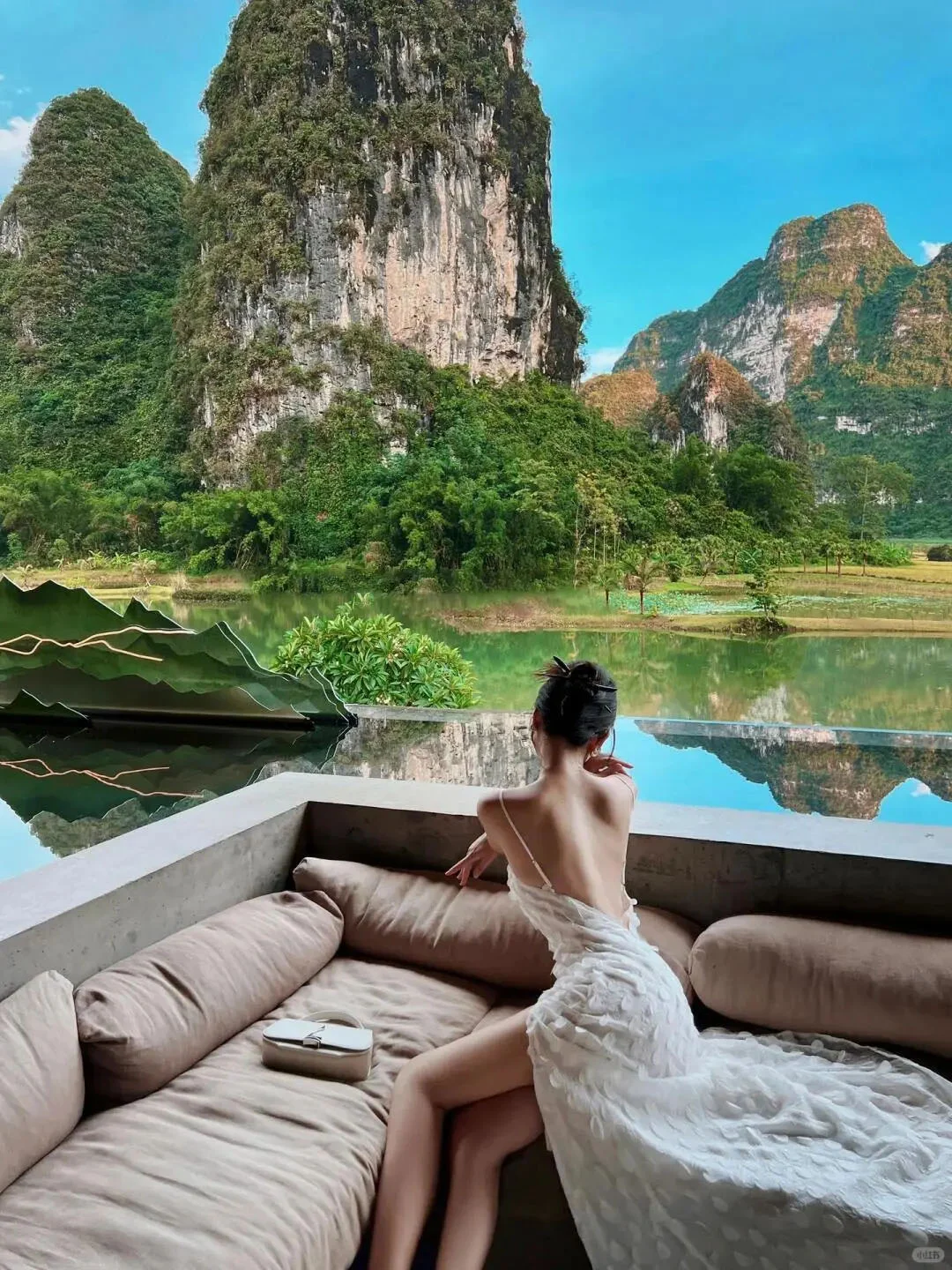 广西崇左直接封神‼️带娃住进22℃的神仙地