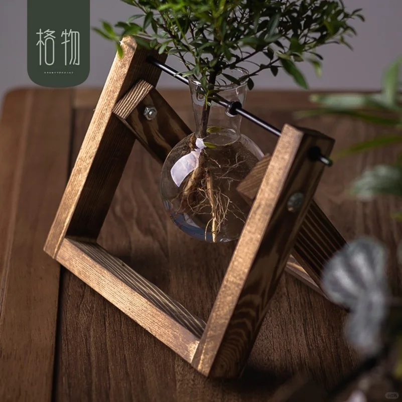 轻奢高档客厅餐桌绿植卧室桌面玄关高端装饰