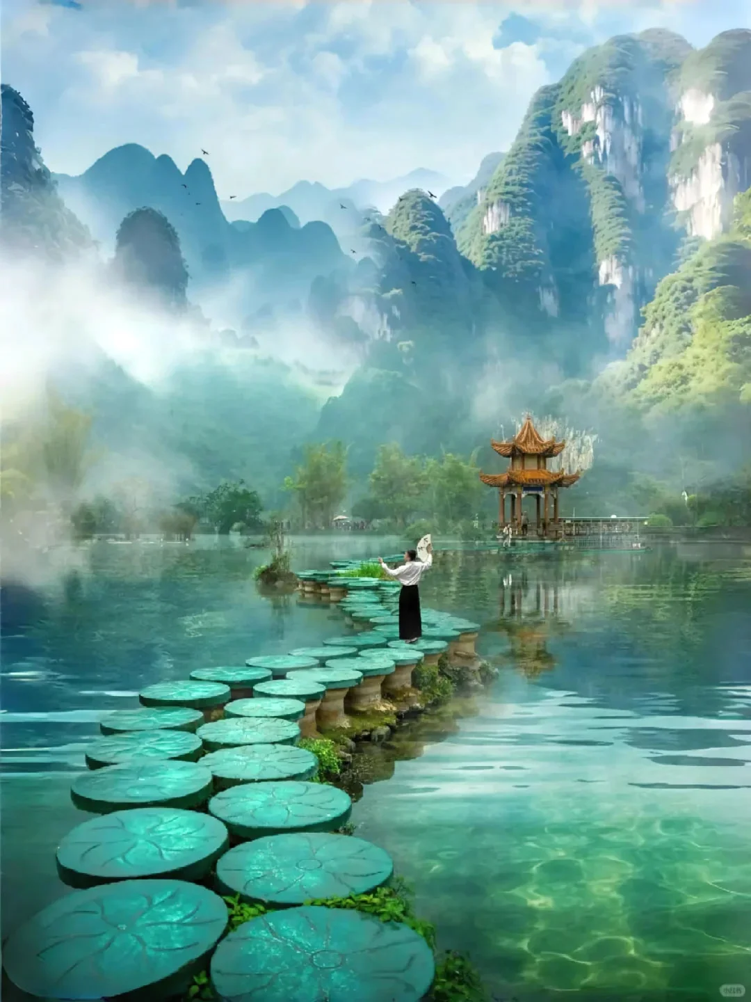 广西崇左直接封神‼️带娃住进22℃的神仙地